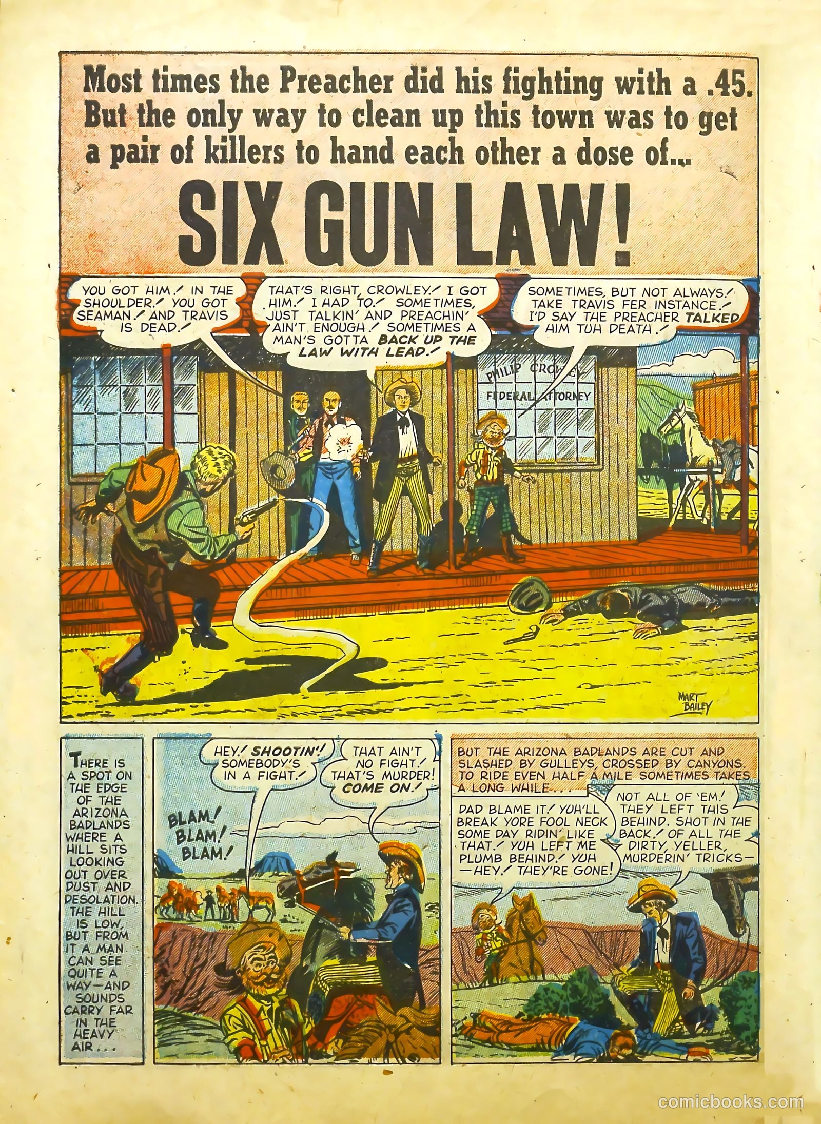 Prize Comics Western #90 — page 34 of 44