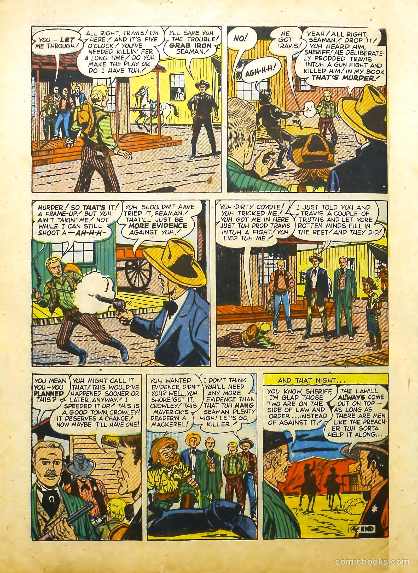 Prize Comics Western #90 — page 40 of 44