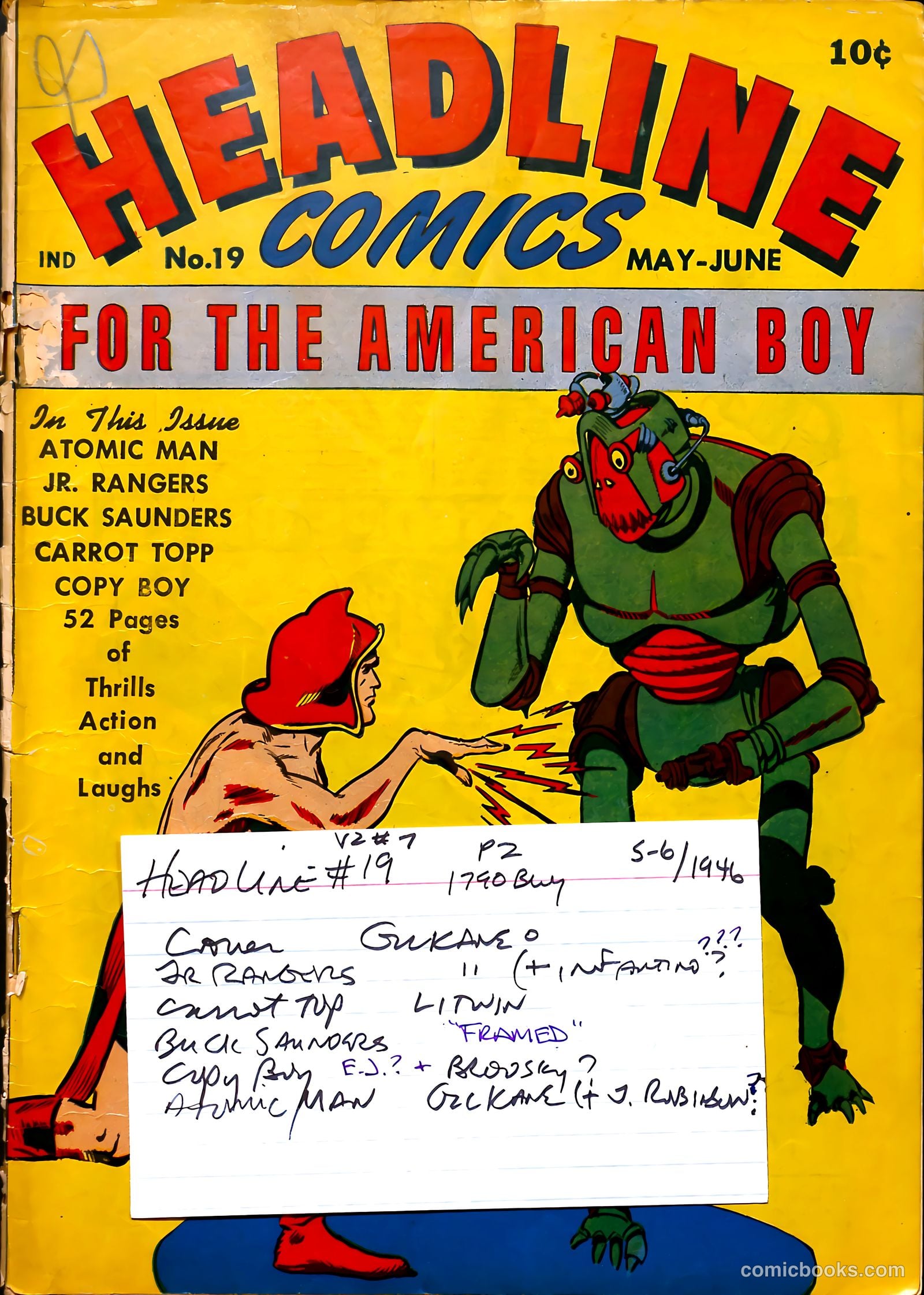 Headline Comics #19 — page 53 of 53