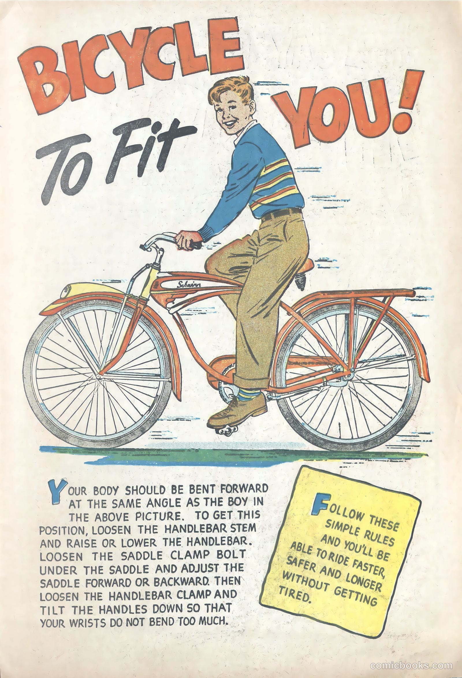 Schwinn Bicycle Book #nn — page 19 of 33