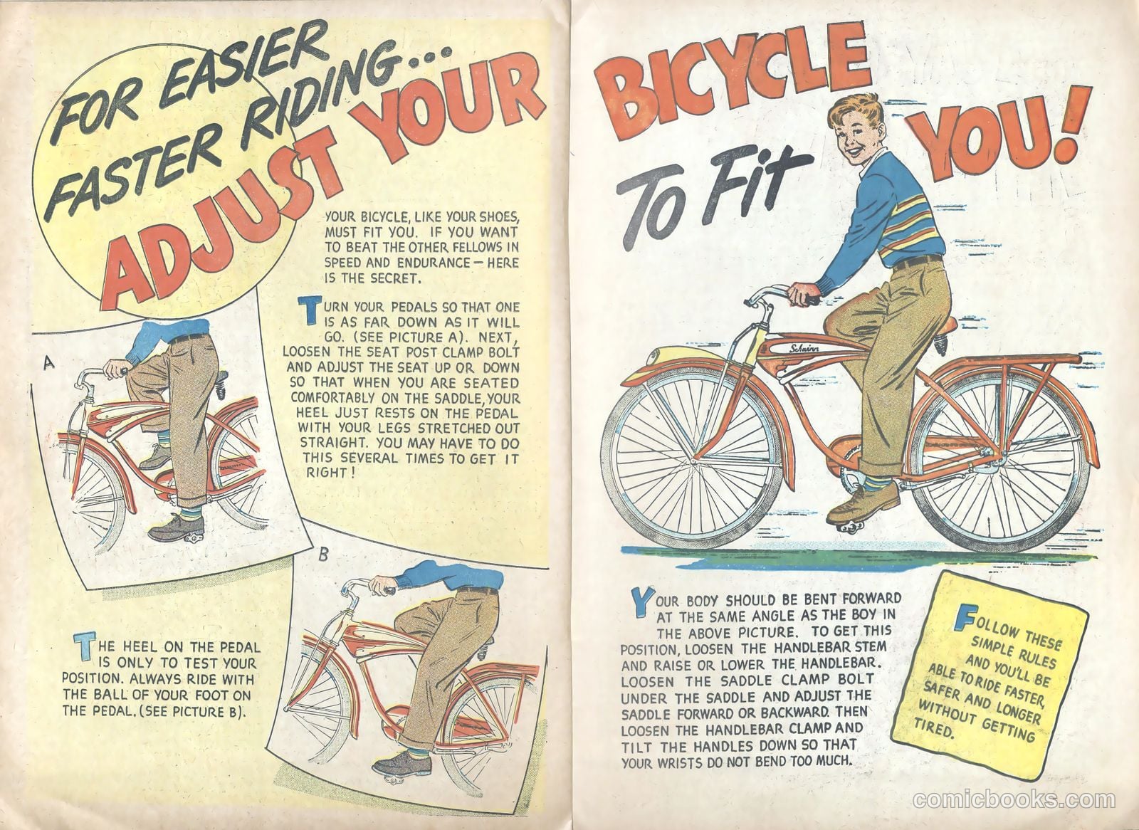Schwinn Bicycle Book #nn — page 20 of 33