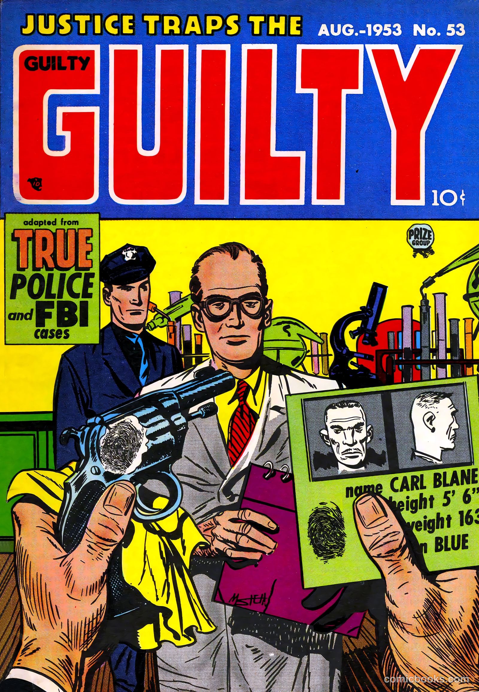 Justice Traps the Guilty #53 — page 1 of 36