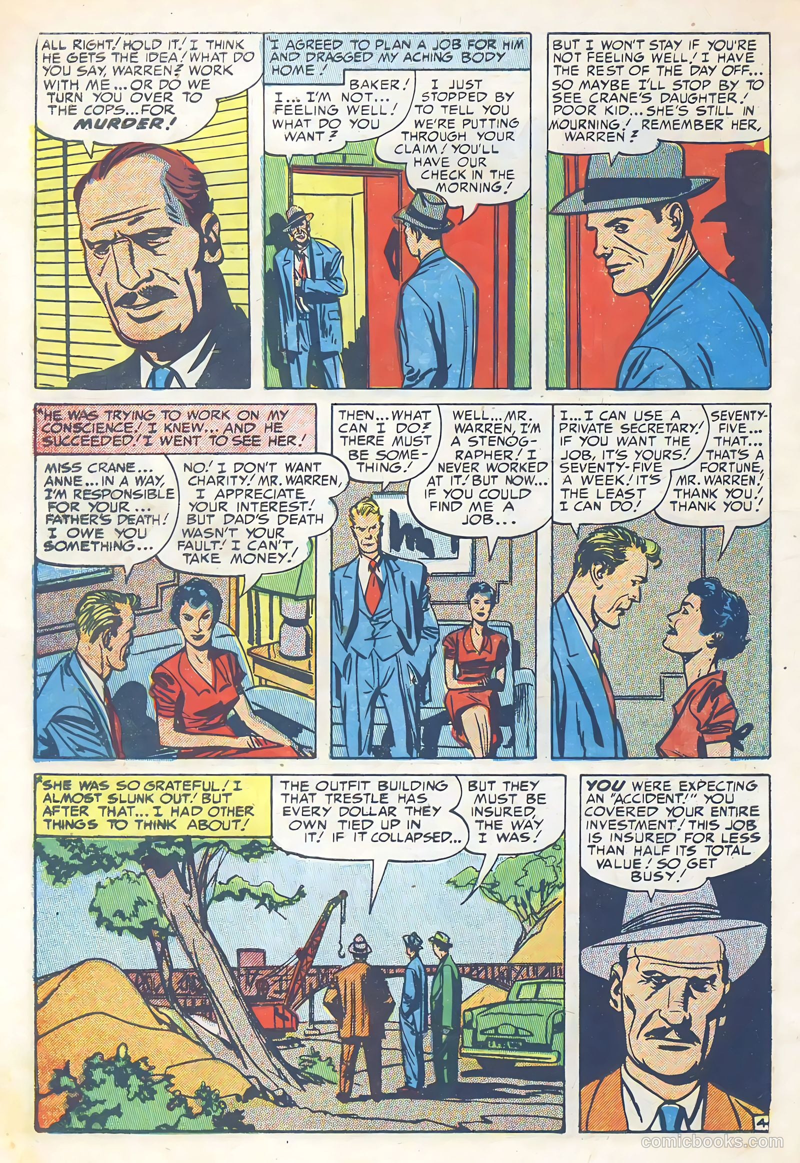 Justice Traps the Guilty #53 — page 6 of 36