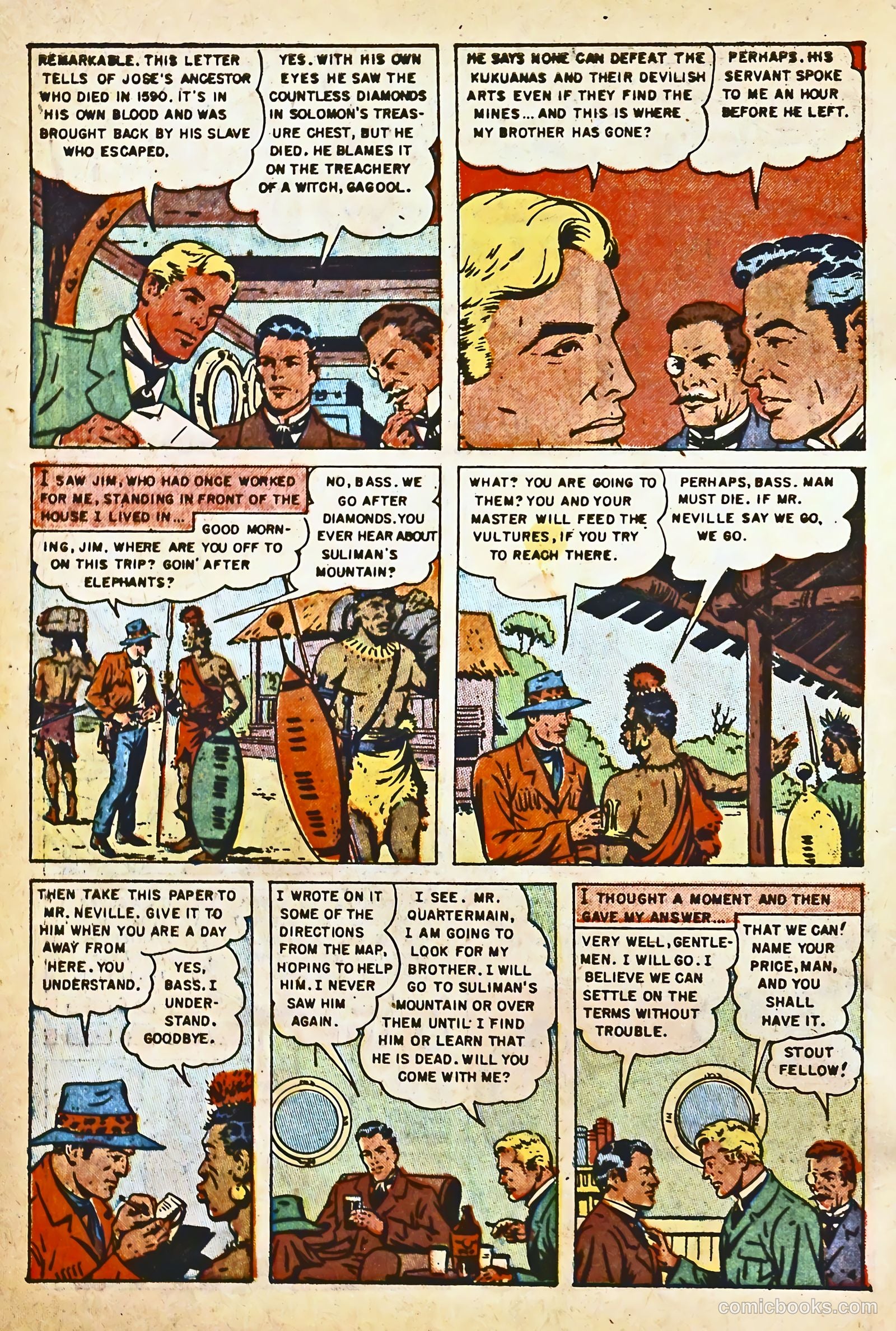 King Solomon's Mines #nn — page 6 of 36