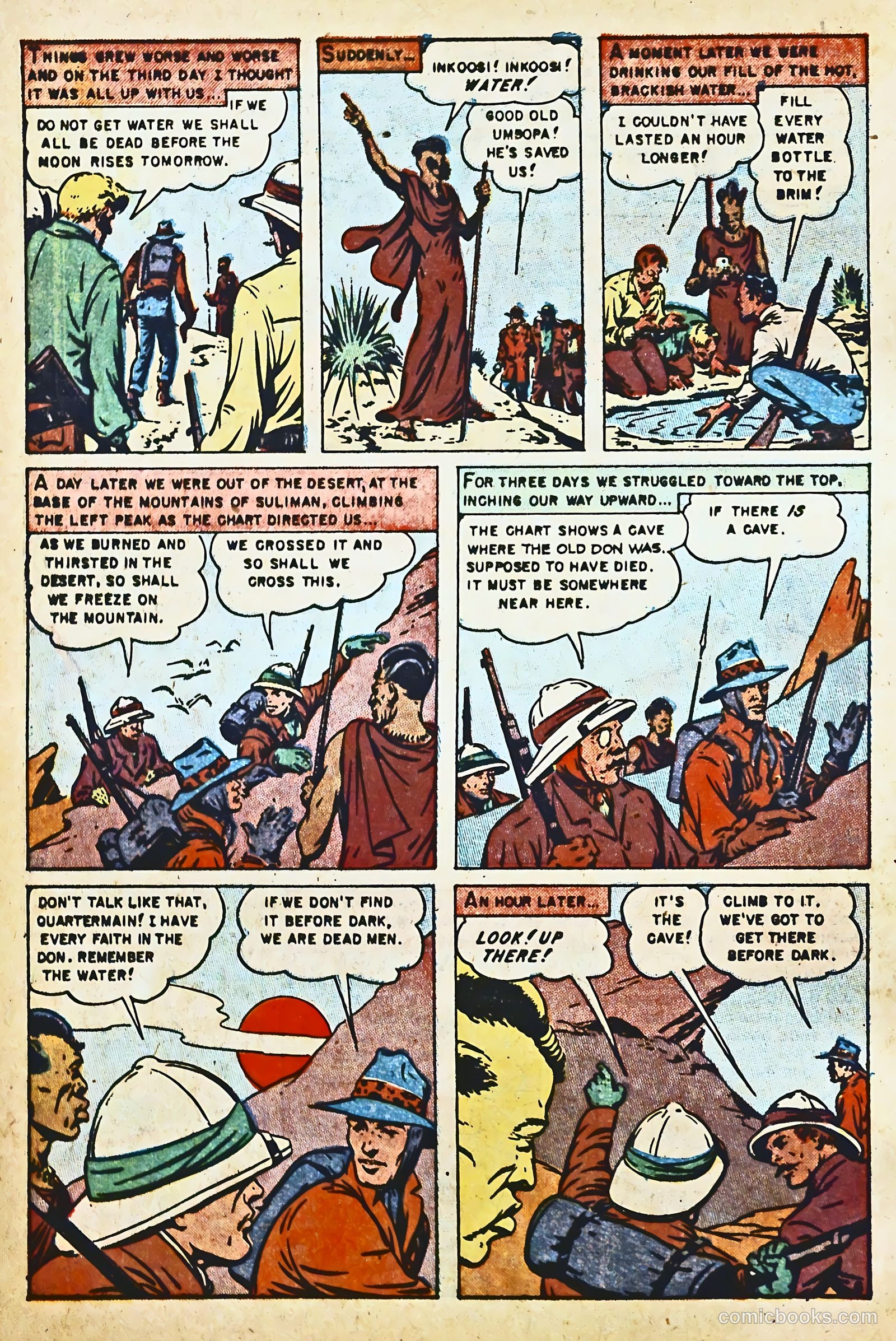 King Solomon's Mines #nn — page 8 of 36