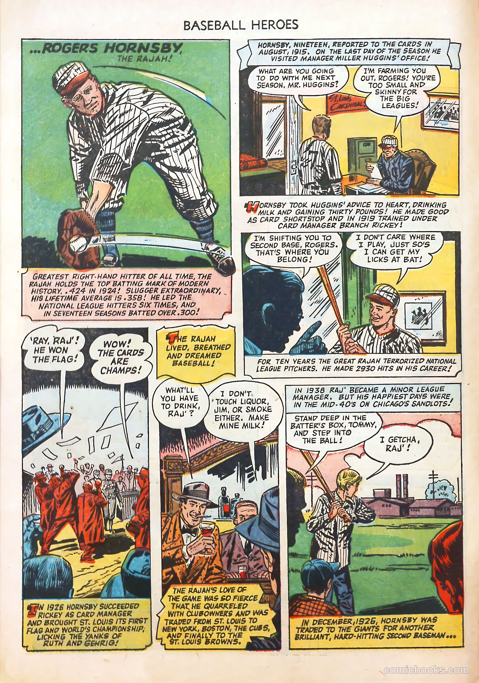 Baseball Heroes #nn — page 10 of 36