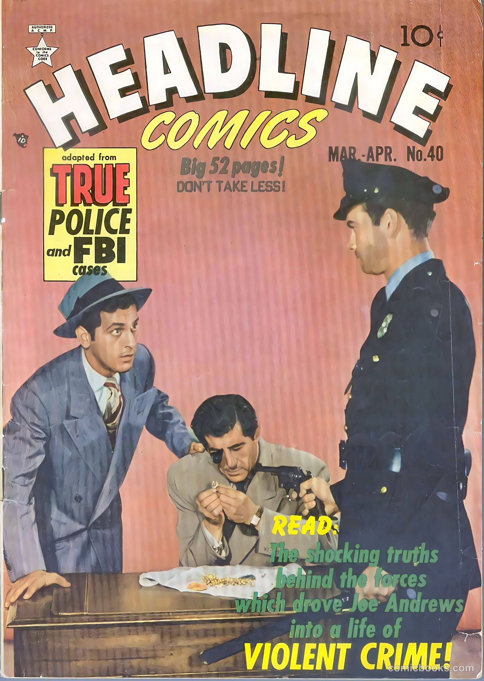 Headline Comics #40 — page 1 of 52