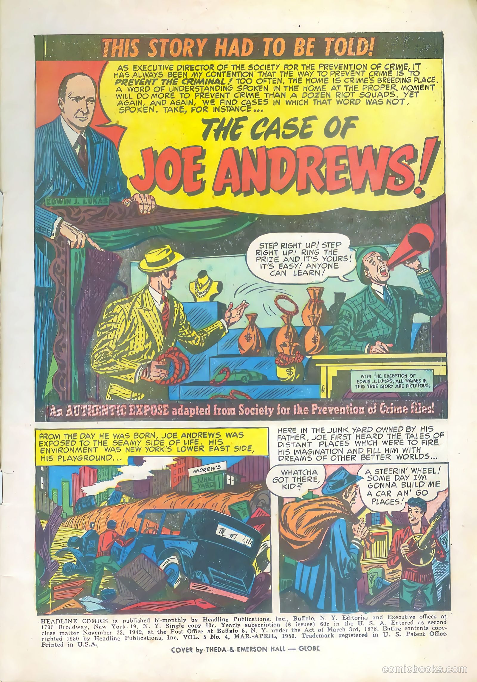 Headline Comics #40 — page 3 of 52