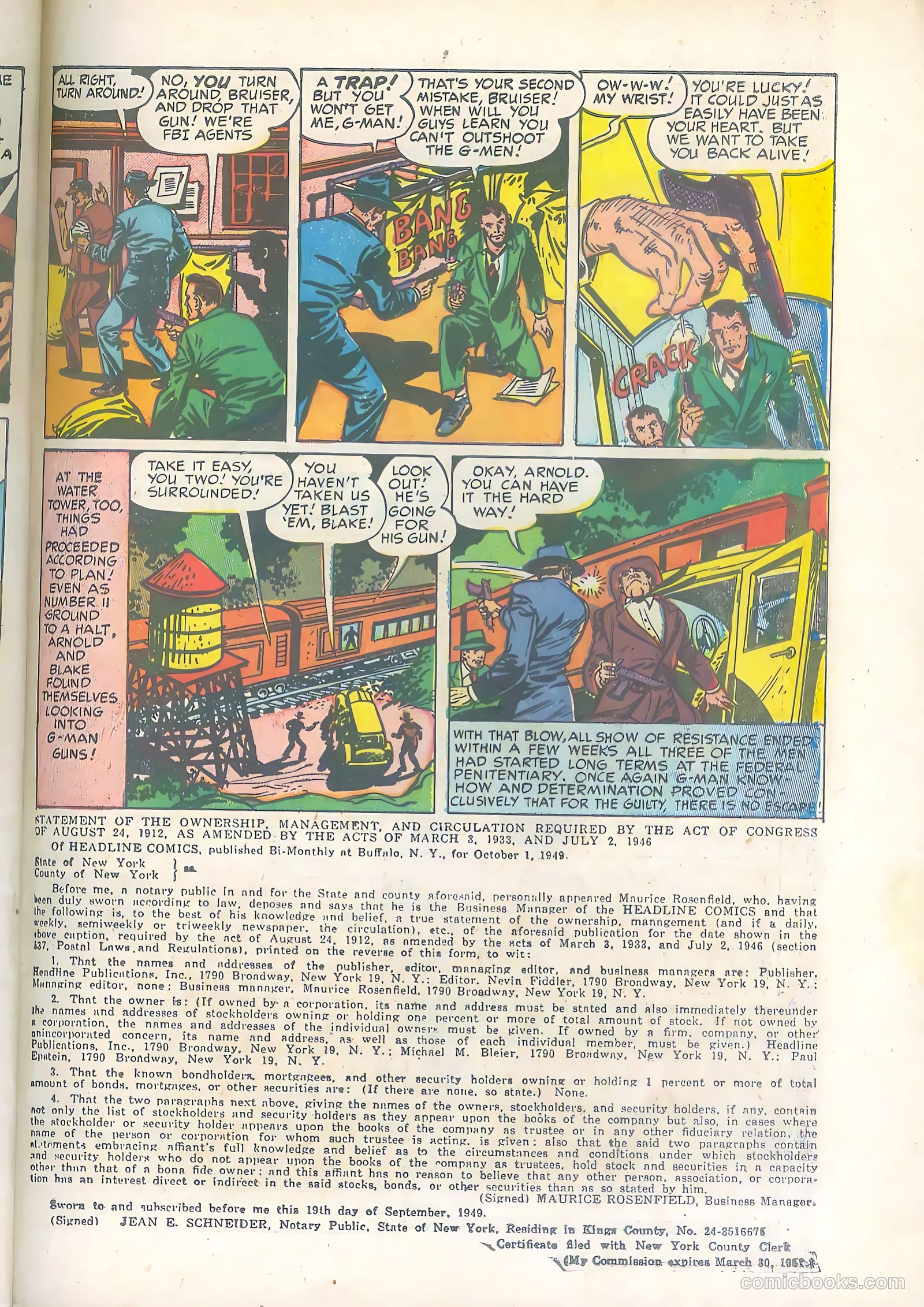 Headline Comics #40 — page 39 of 52