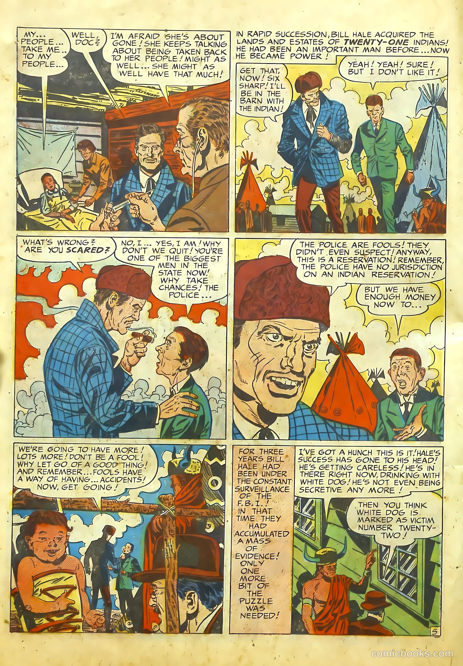 Headline Comics #41 — page 17 of 52