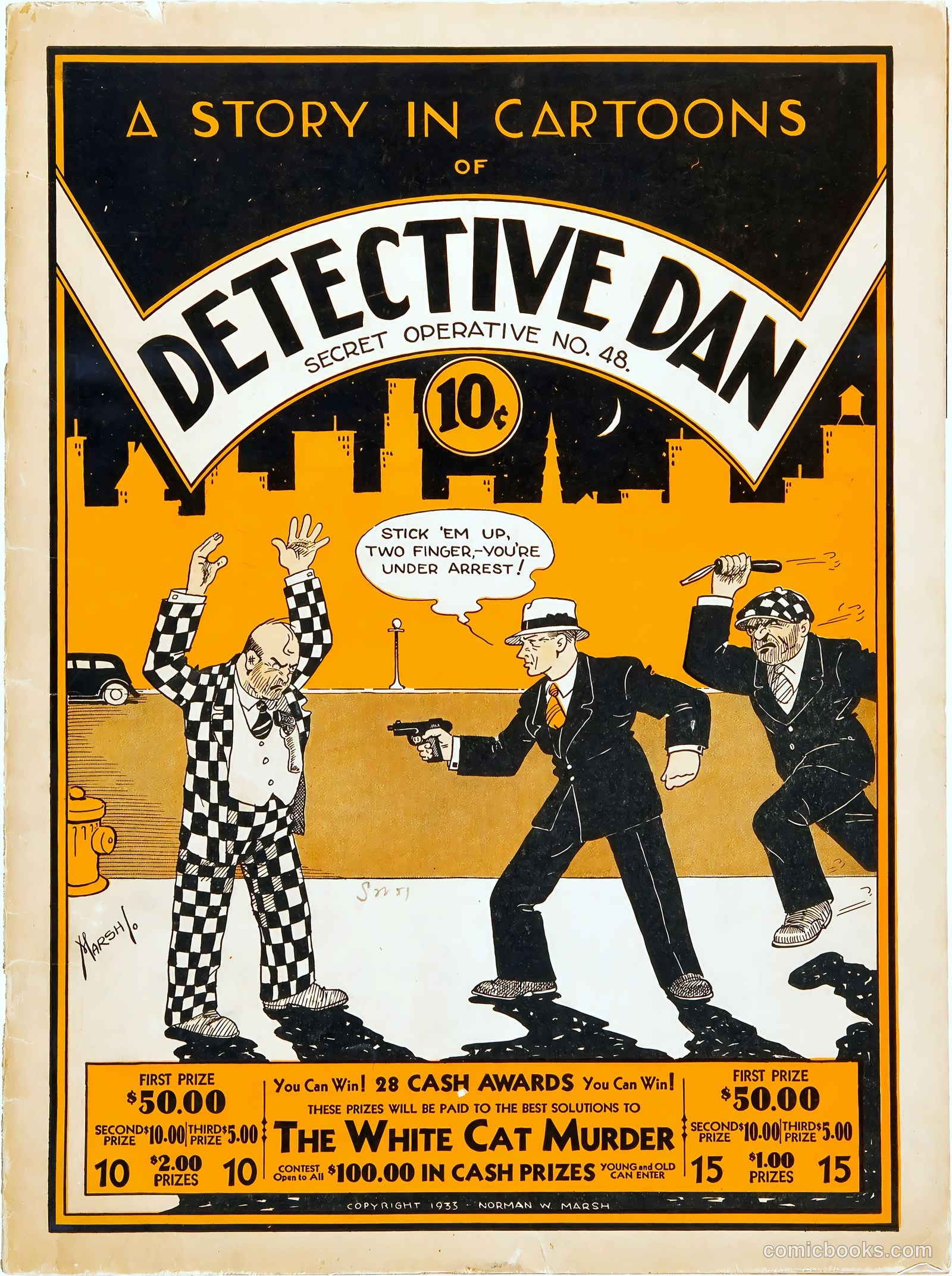 detective dan secret operative no #48 — page 1 of 37