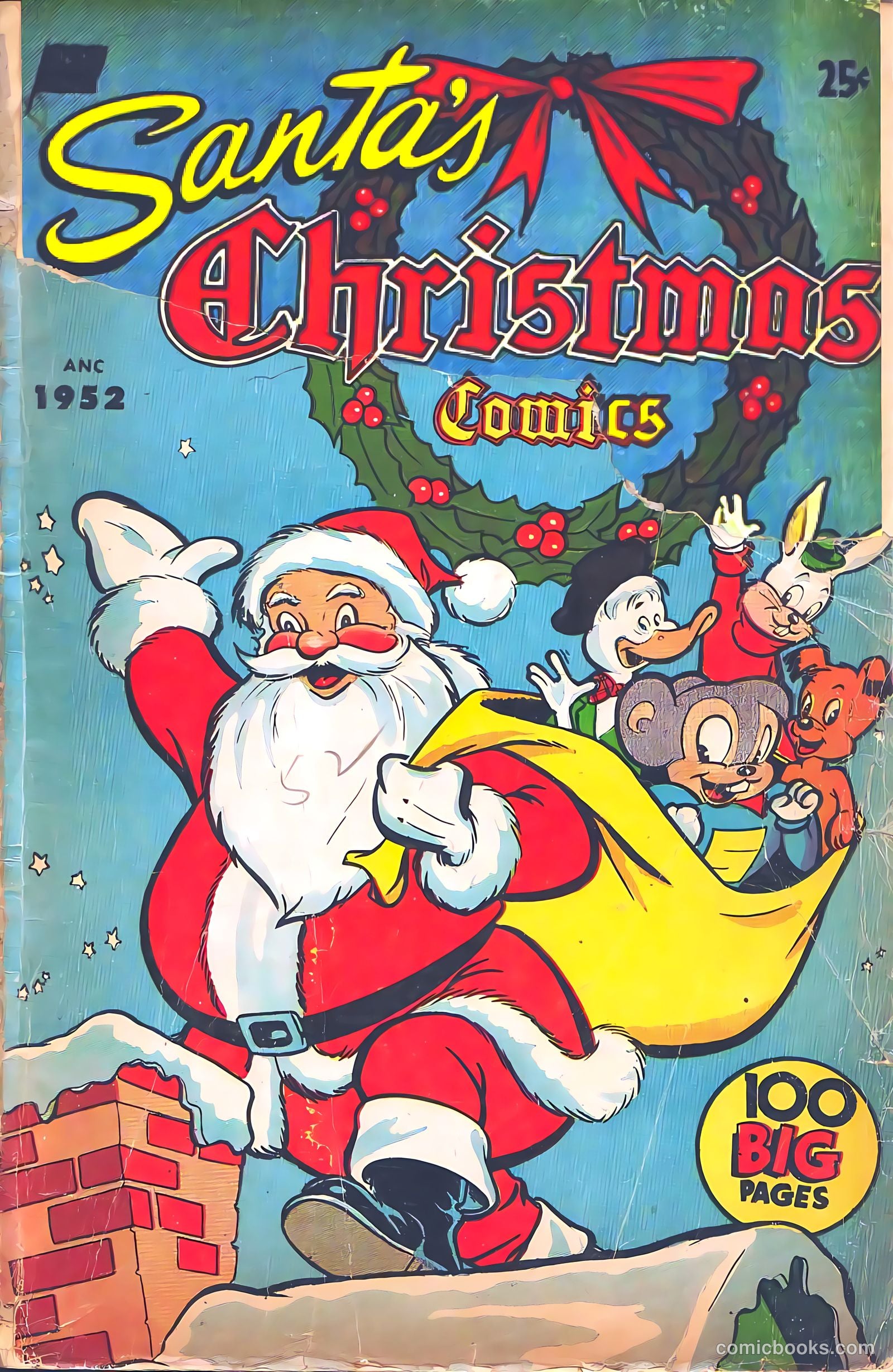 Santa's Christmas Comics #1 — page 1 of 100