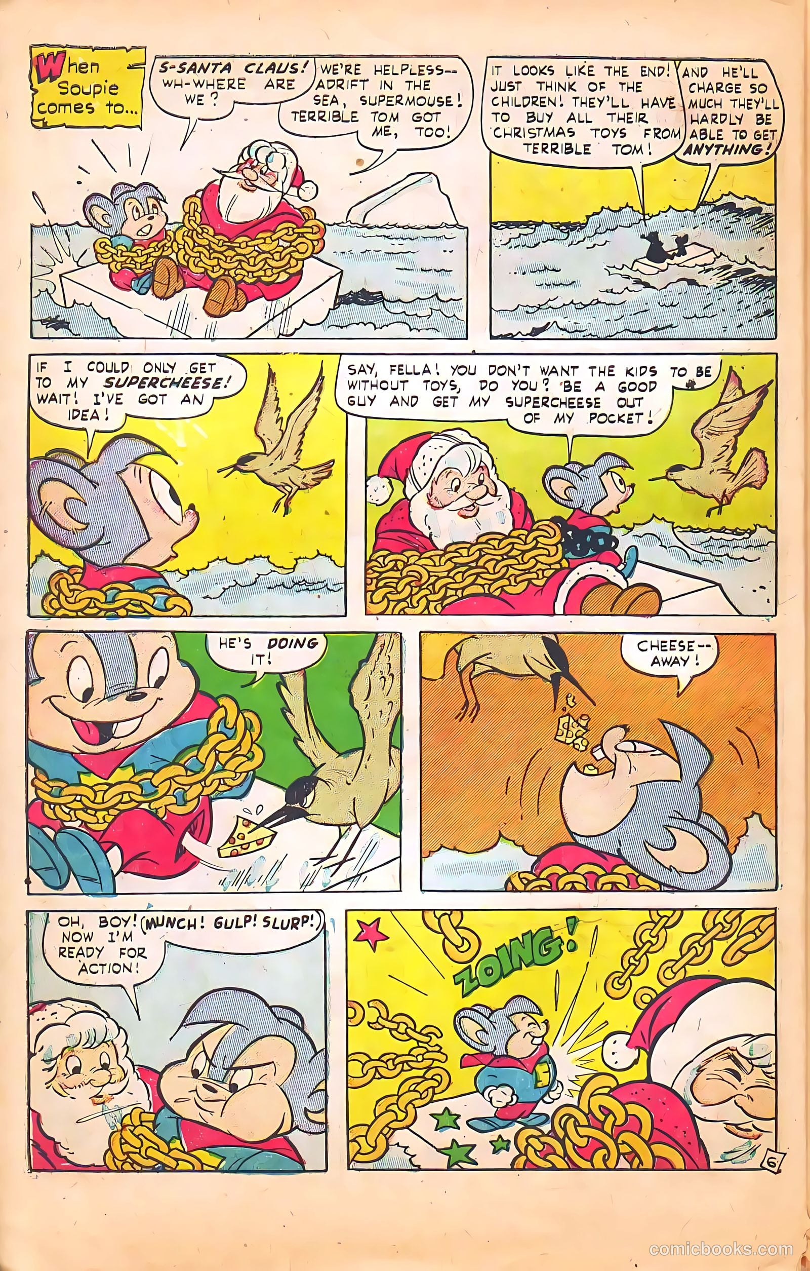 Santa's Christmas Comics #1 — page 8 of 100