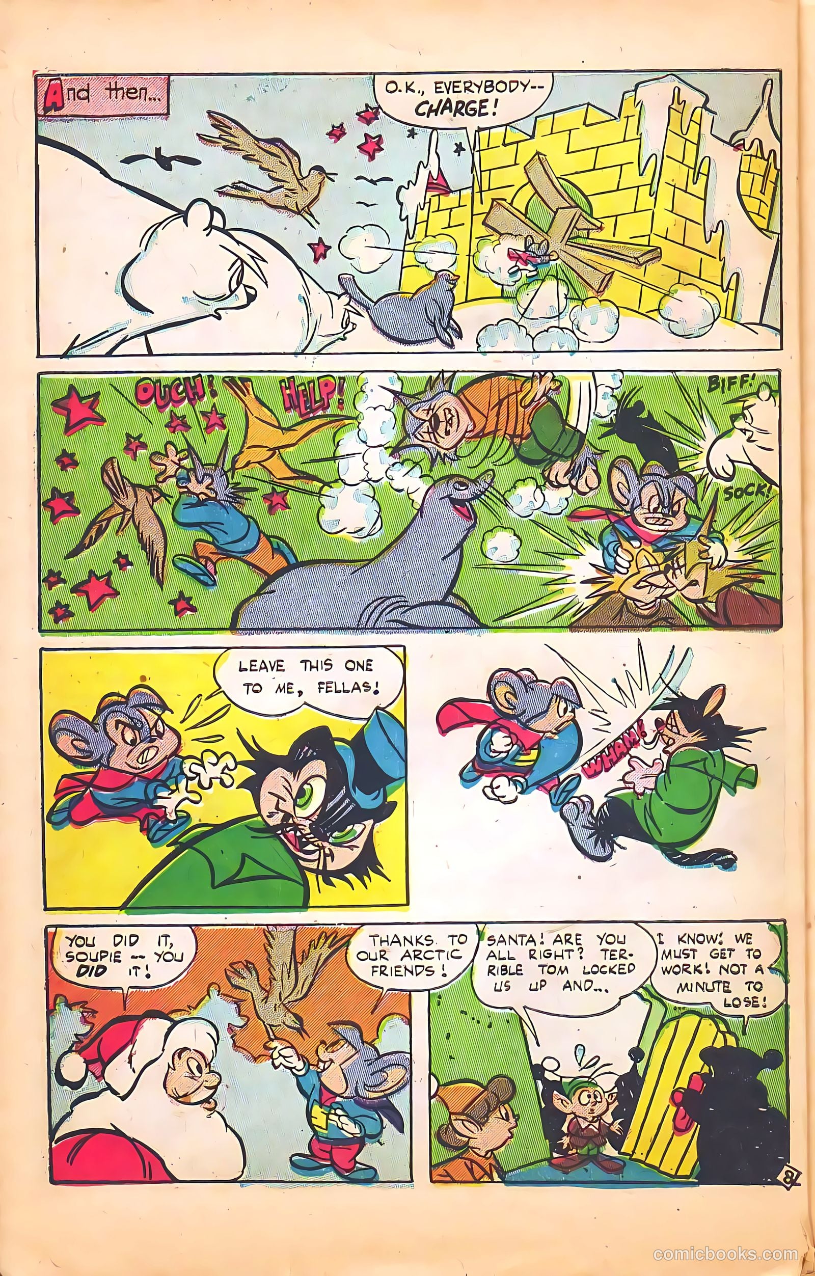 Santa's Christmas Comics #1 — page 10 of 100