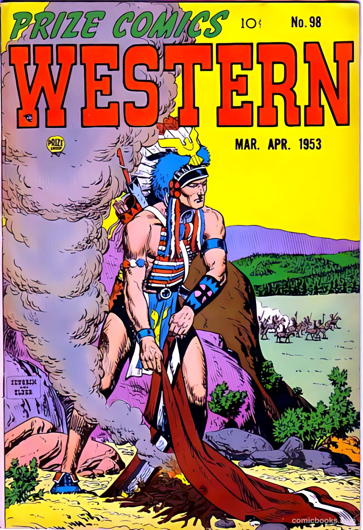Prize Comics Western #98 — page 1 of 37