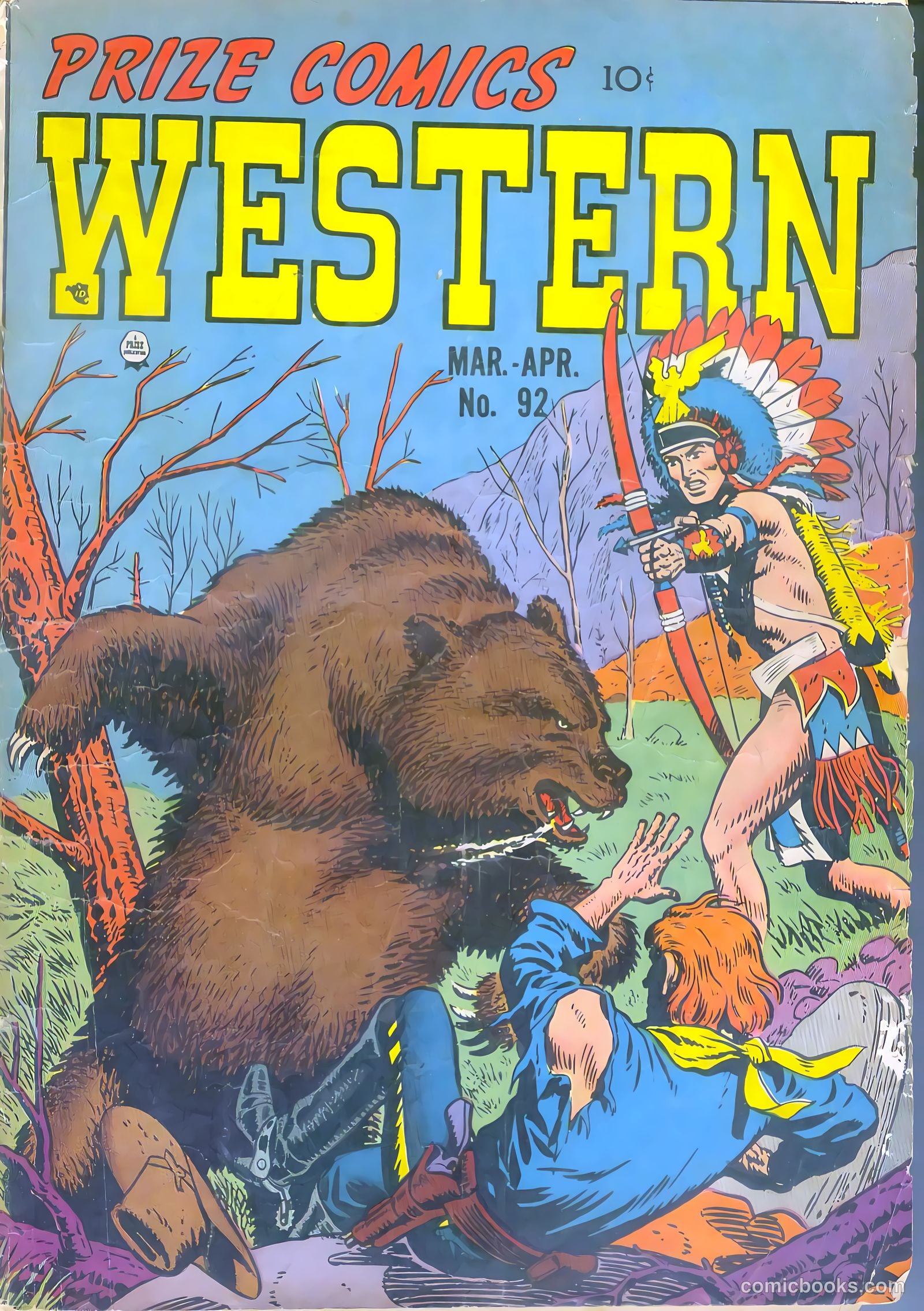 Prize Comics Western #92 — page 1 of 44