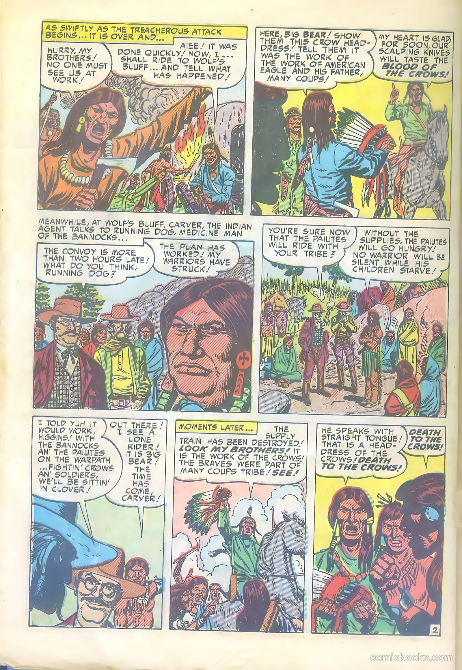 Prize Comics Western #92 — page 36 of 44