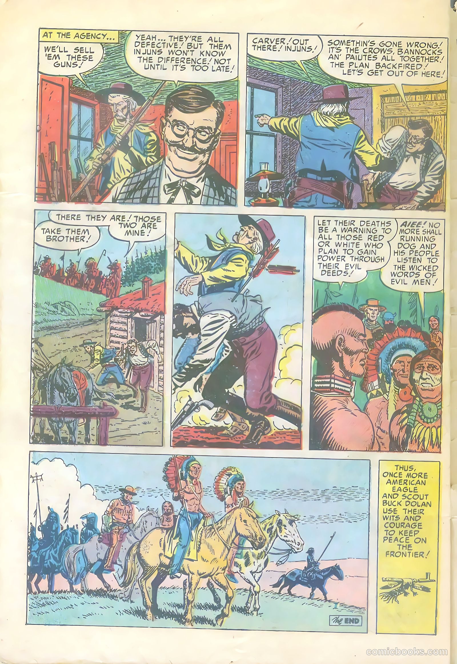 Prize Comics Western #92 — page 40 of 44
