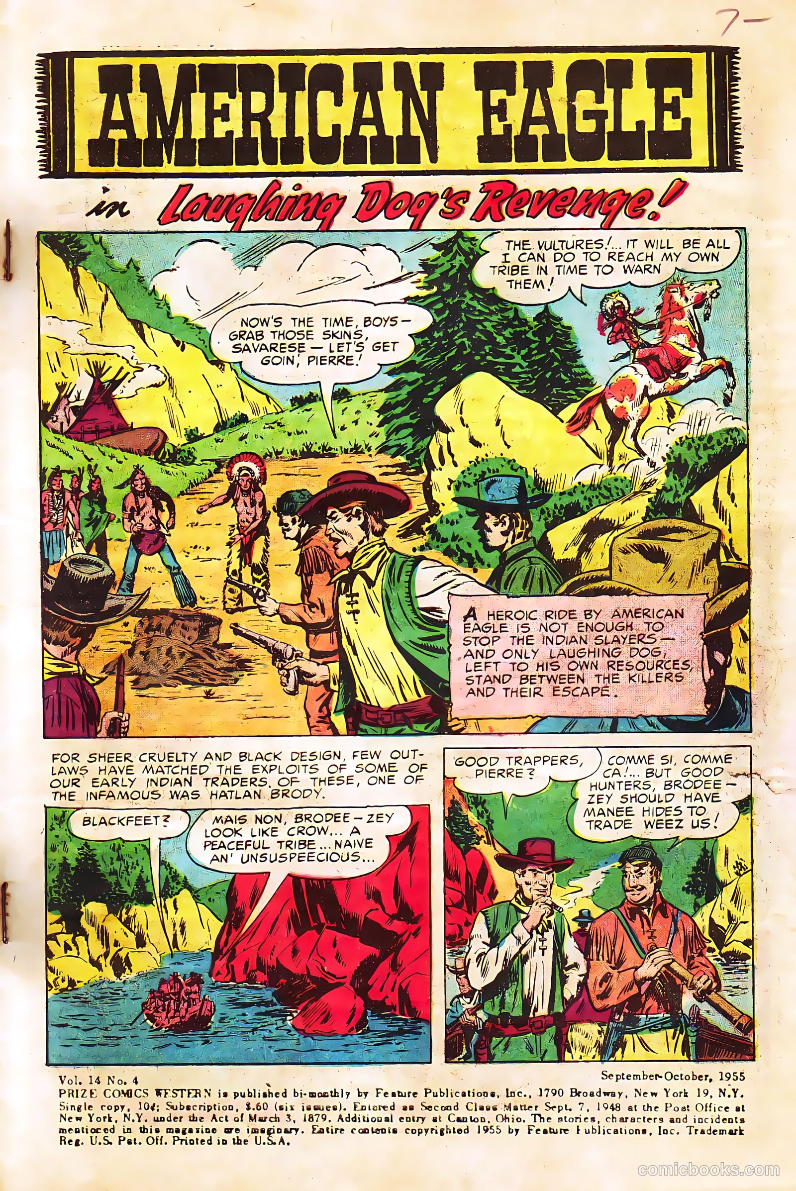 Prize Comics Western #113 — page 3 of 36