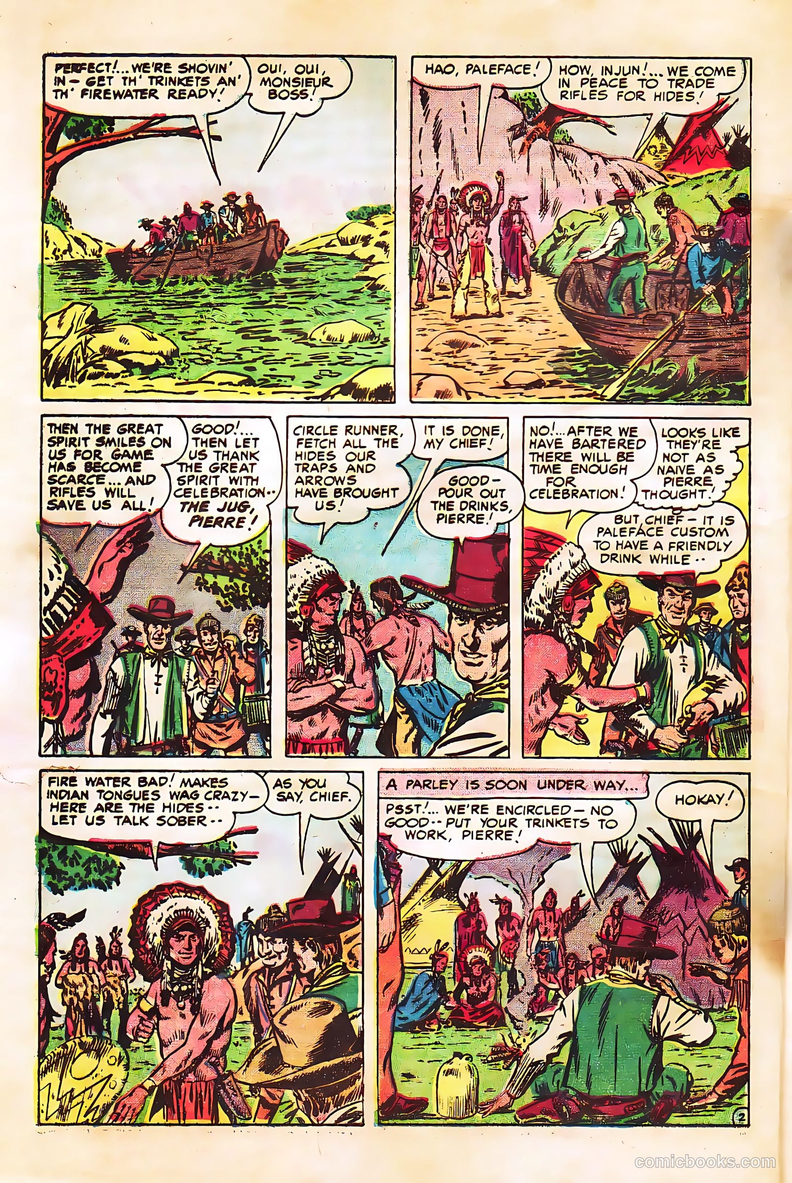 Prize Comics Western #113 — page 4 of 36