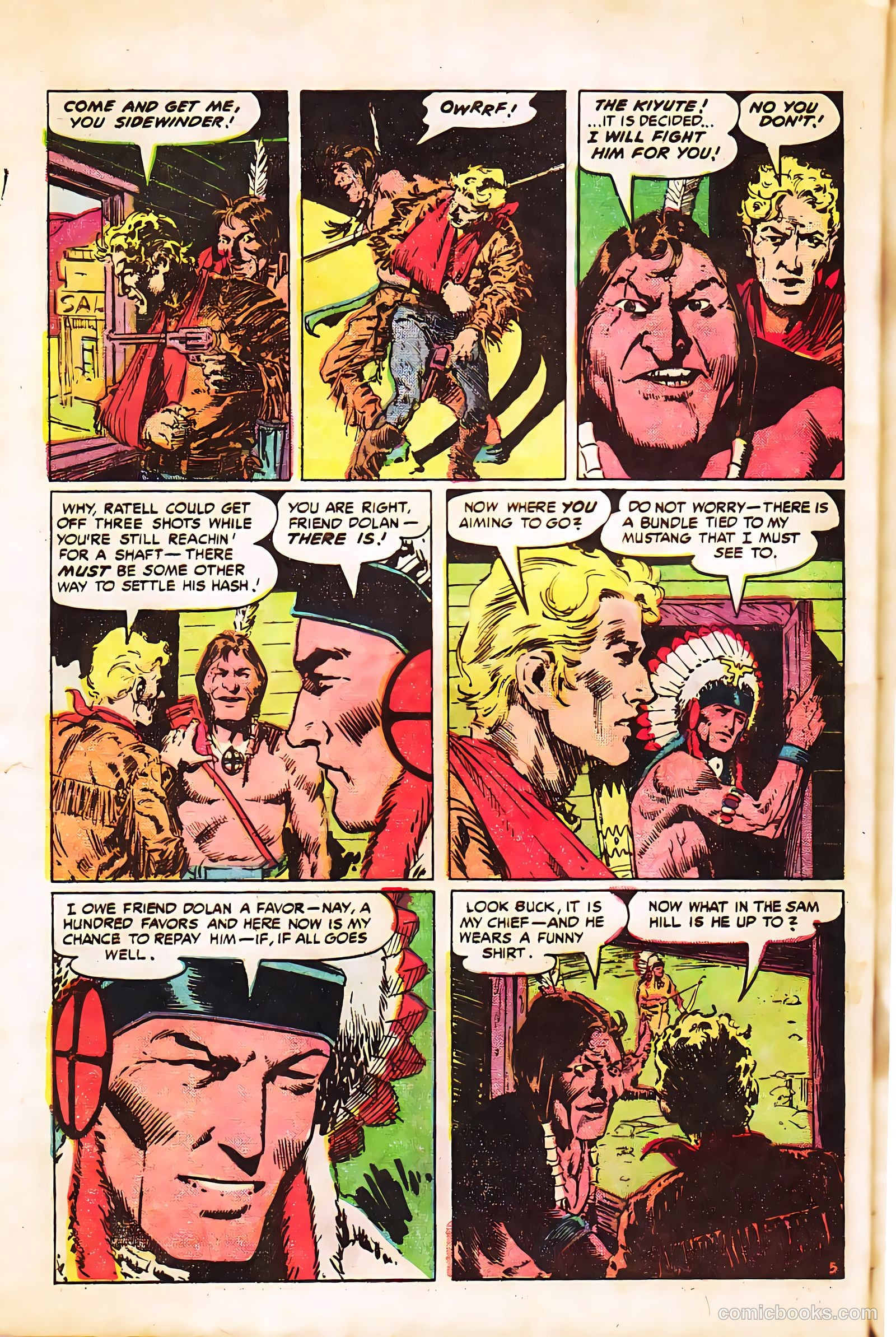 Prize Comics Western #113 — page 32 of 36