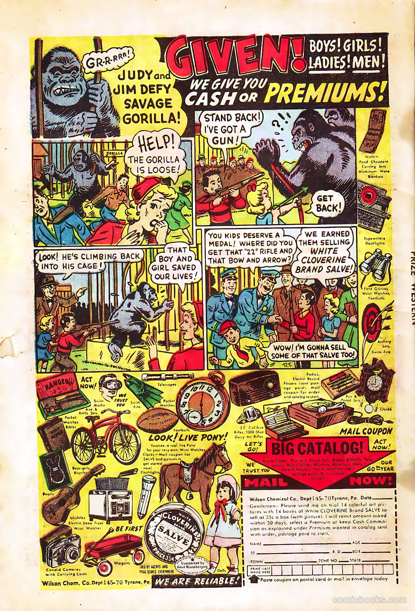 Prize Comics Western #113 — page 34 of 36