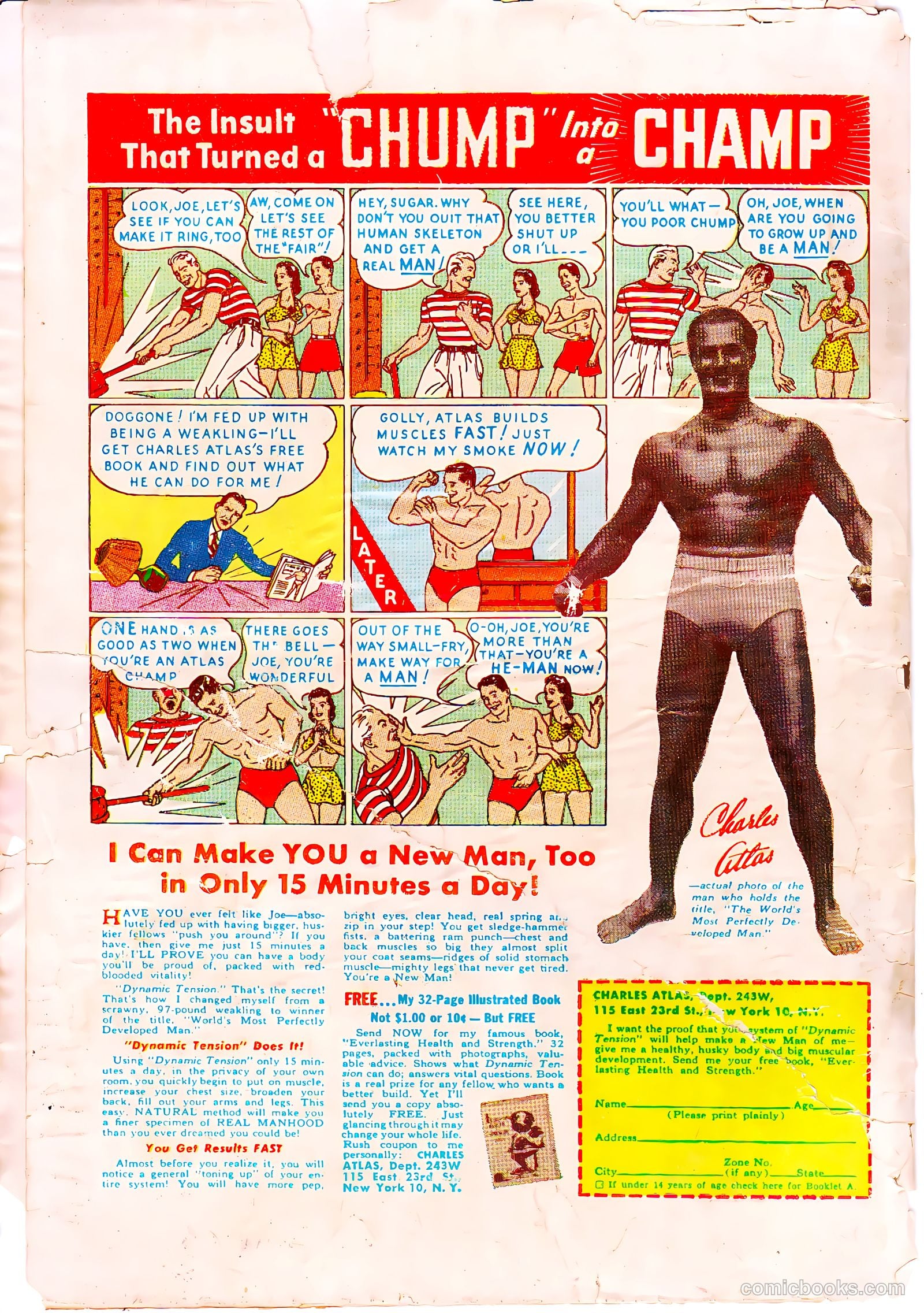 Prize Comics Western #113 — page 36 of 36