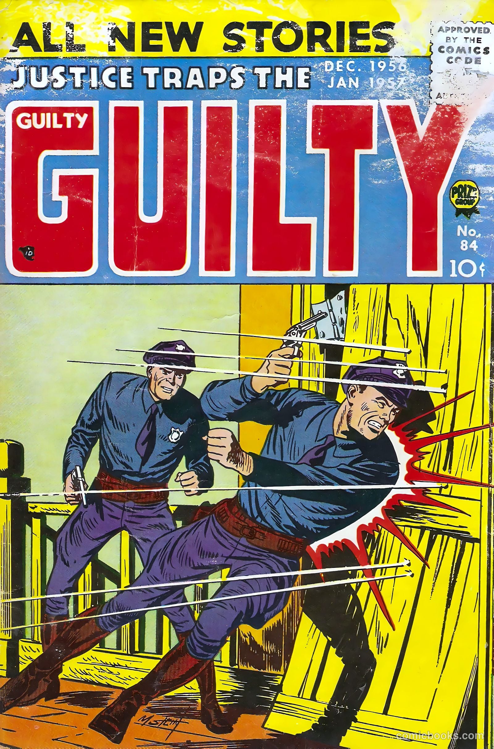 Justice Traps the Guilty #84 — page 1 of 36