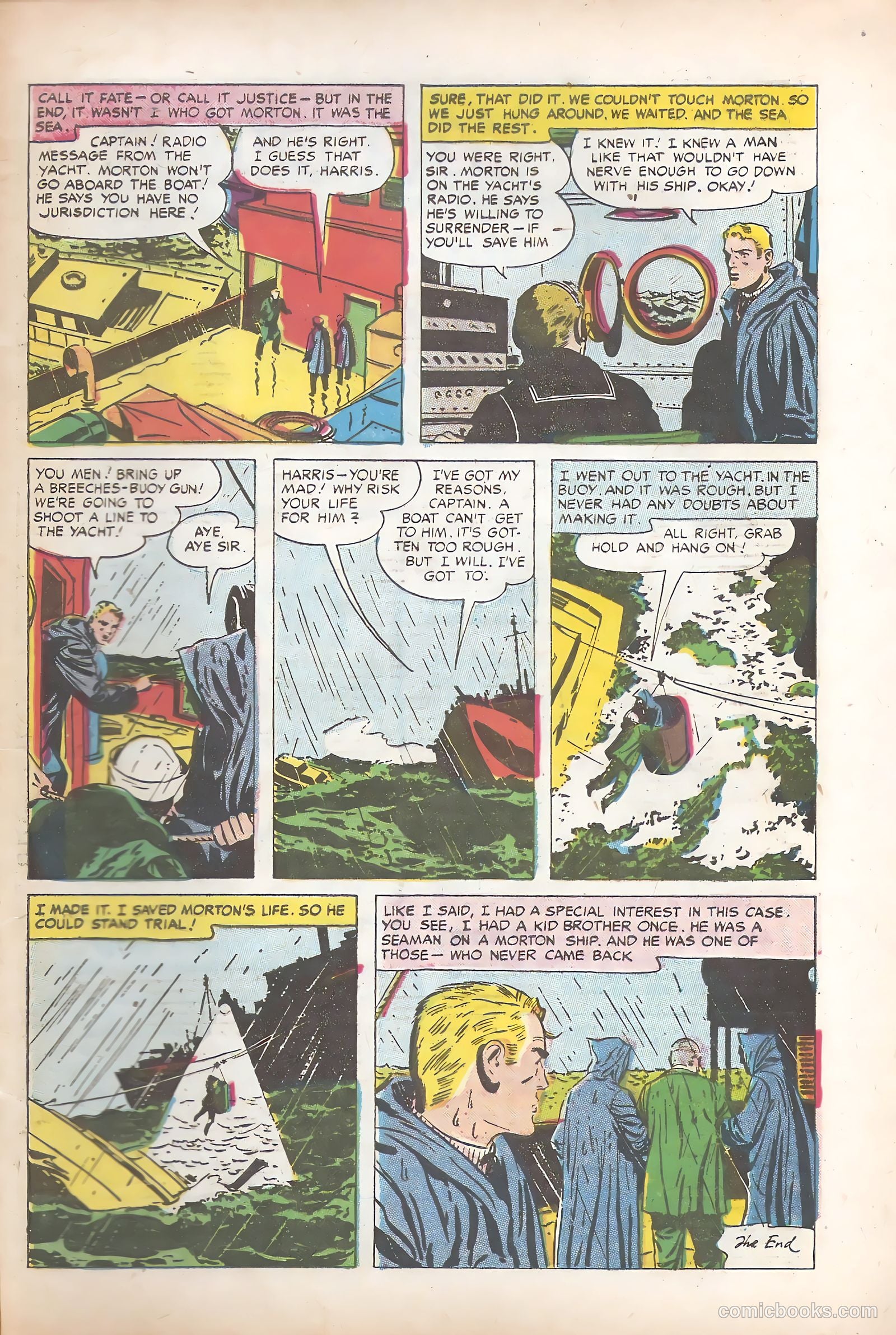 Justice Traps the Guilty #84 — page 33 of 36