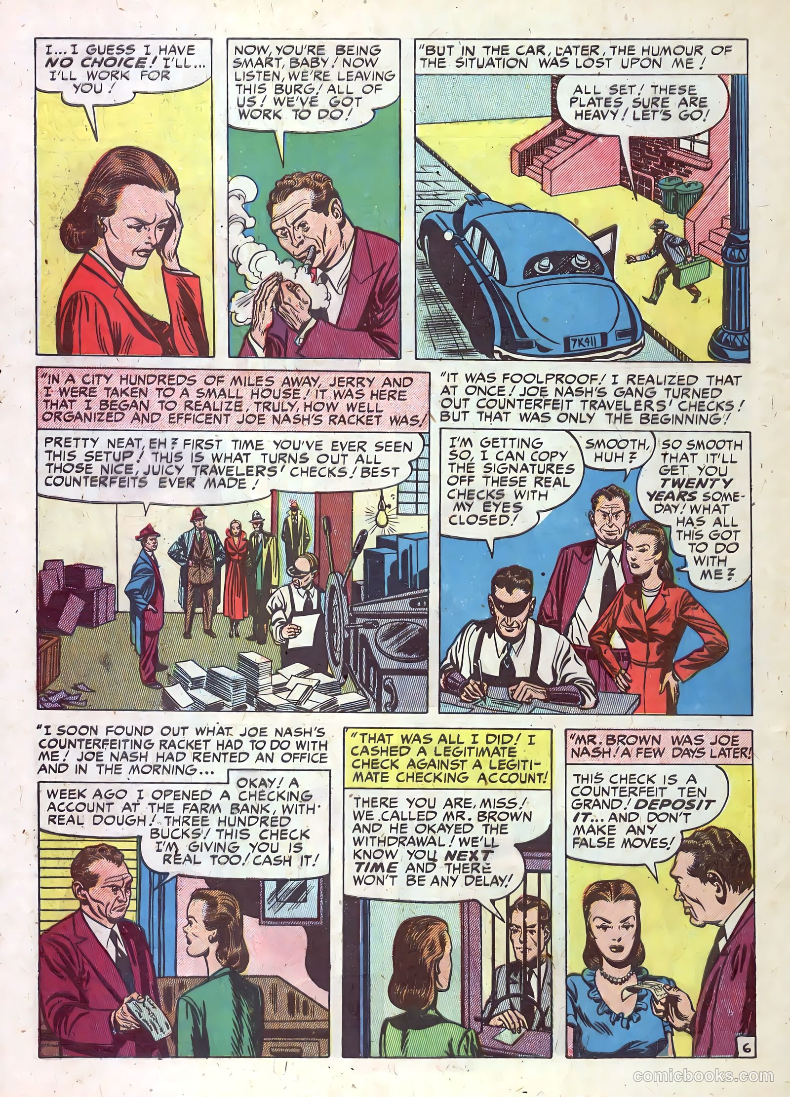 Justice Traps the Guilty #21 — page 8 of 52