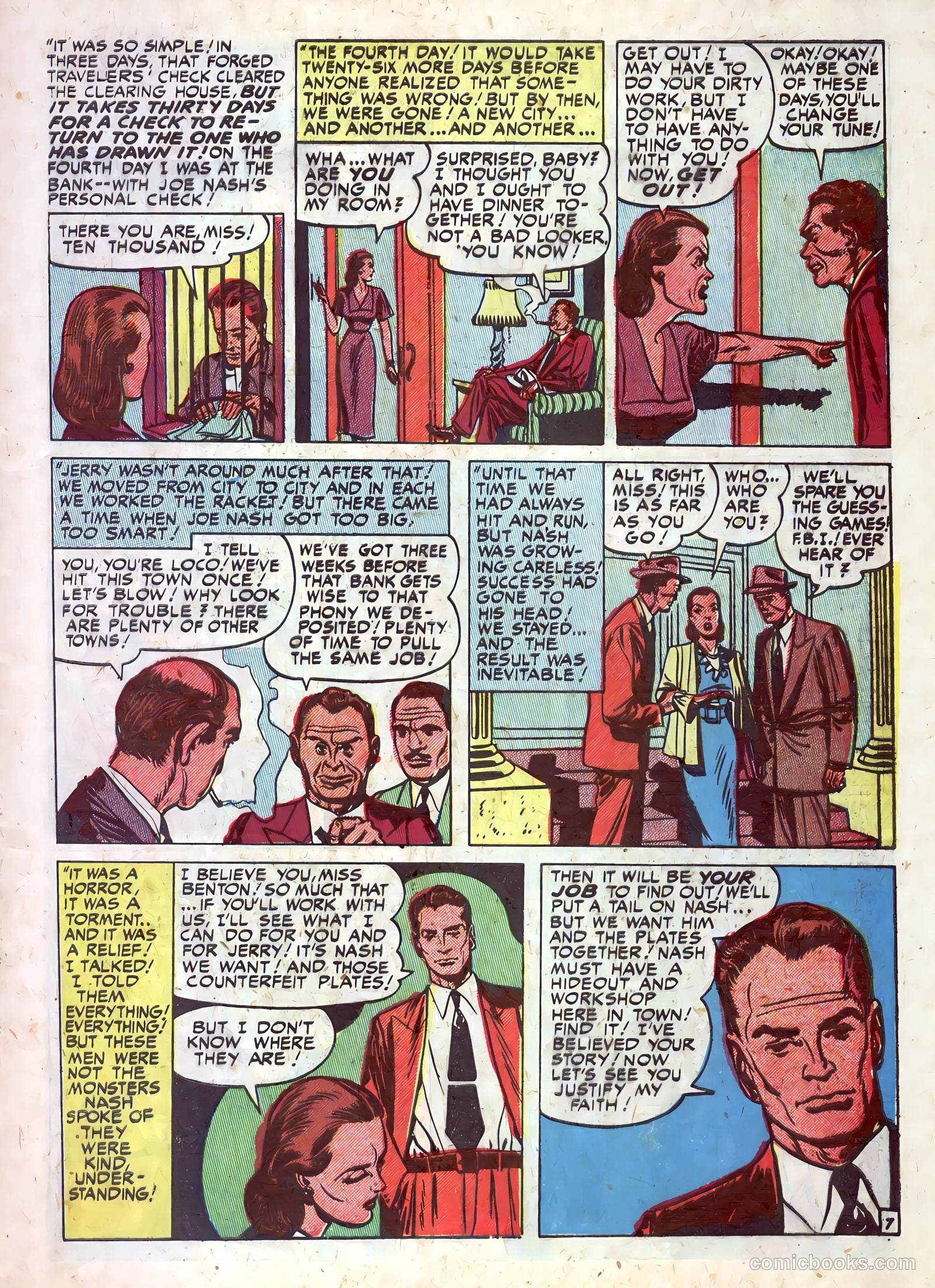 Justice Traps the Guilty #21 — page 9 of 52