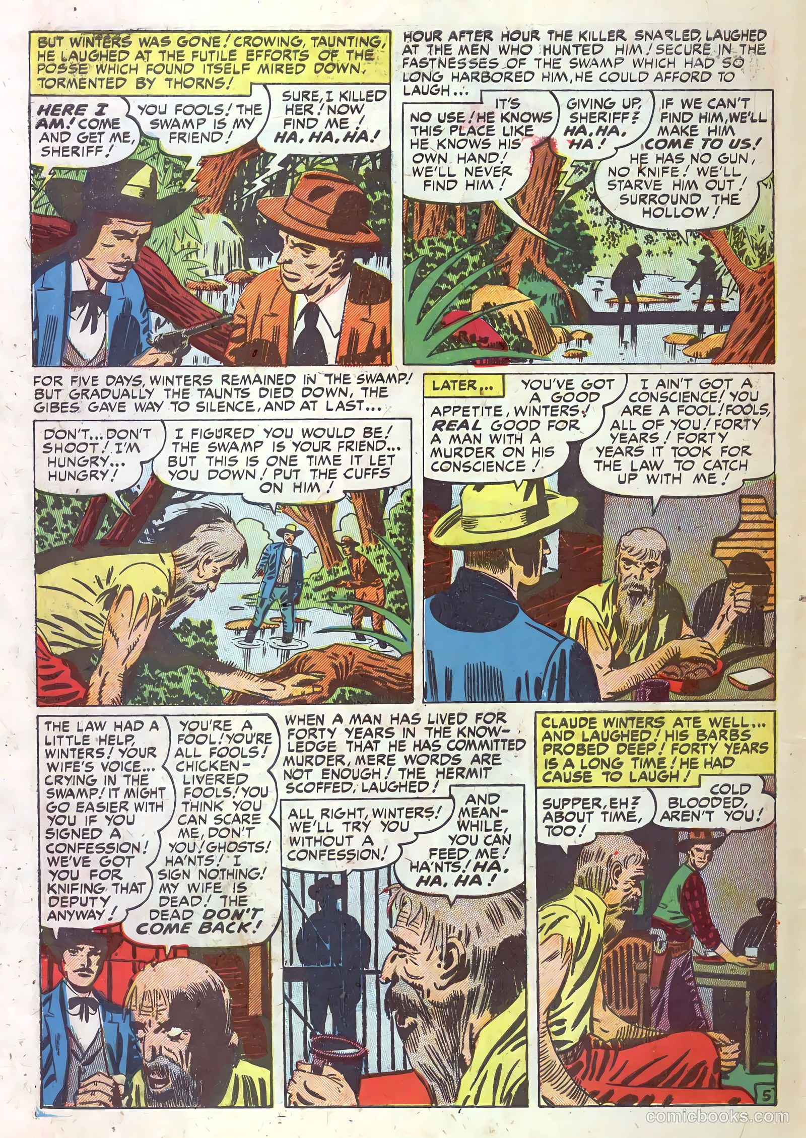 Justice Traps the Guilty #21 — page 46 of 52