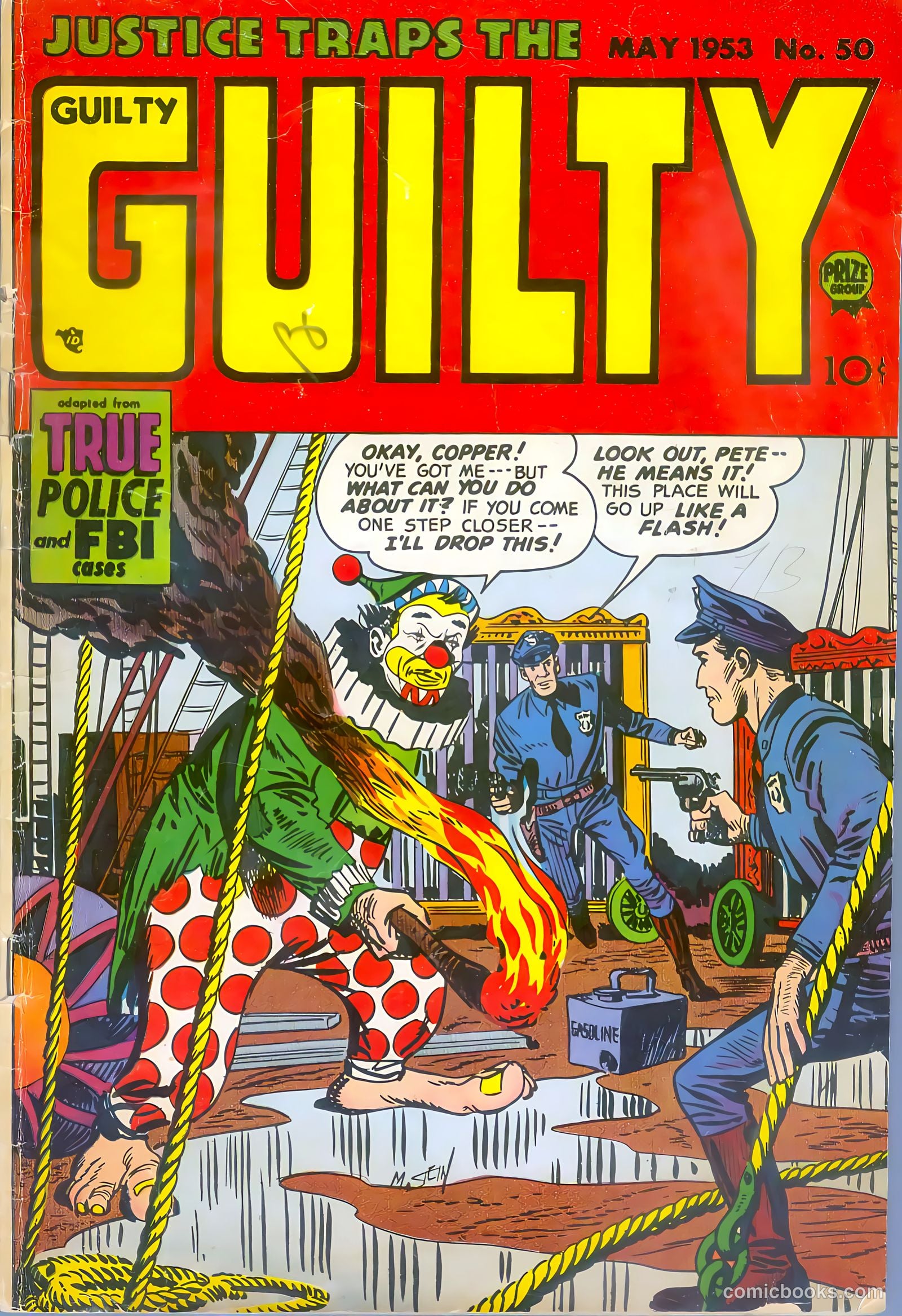 Justice Traps the Guilty #50 — page 1 of 36