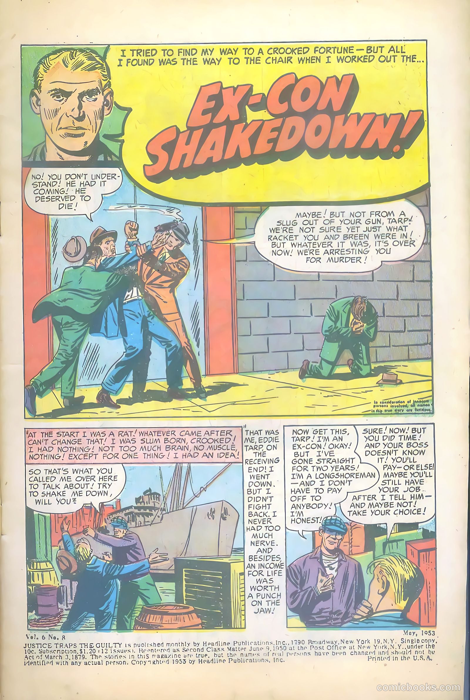 Justice Traps the Guilty #50 — page 3 of 36