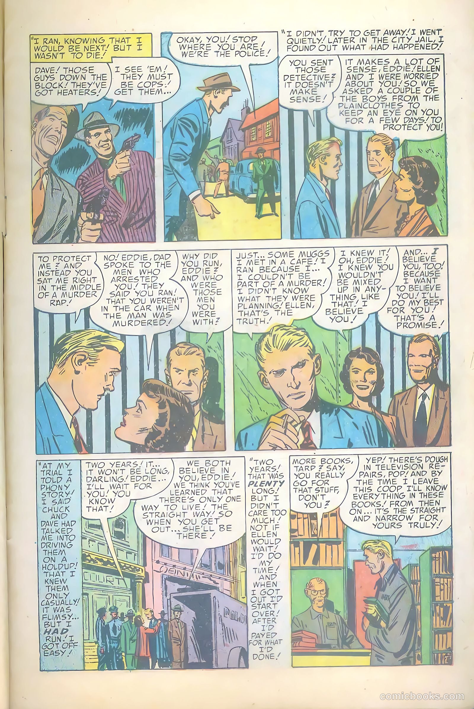 Justice Traps the Guilty #50 — page 7 of 36
