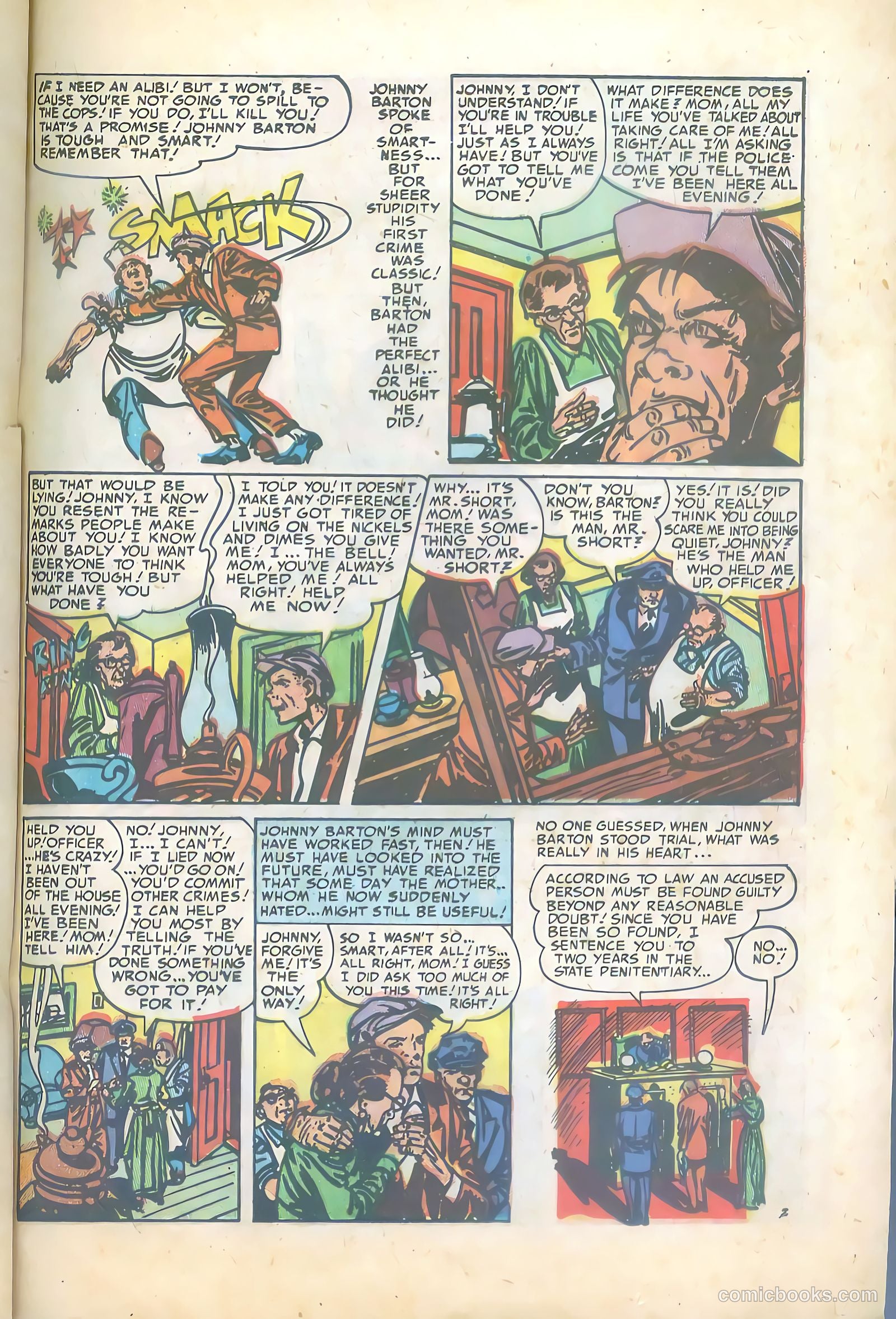 Justice Traps the Guilty #50 — page 21 of 36