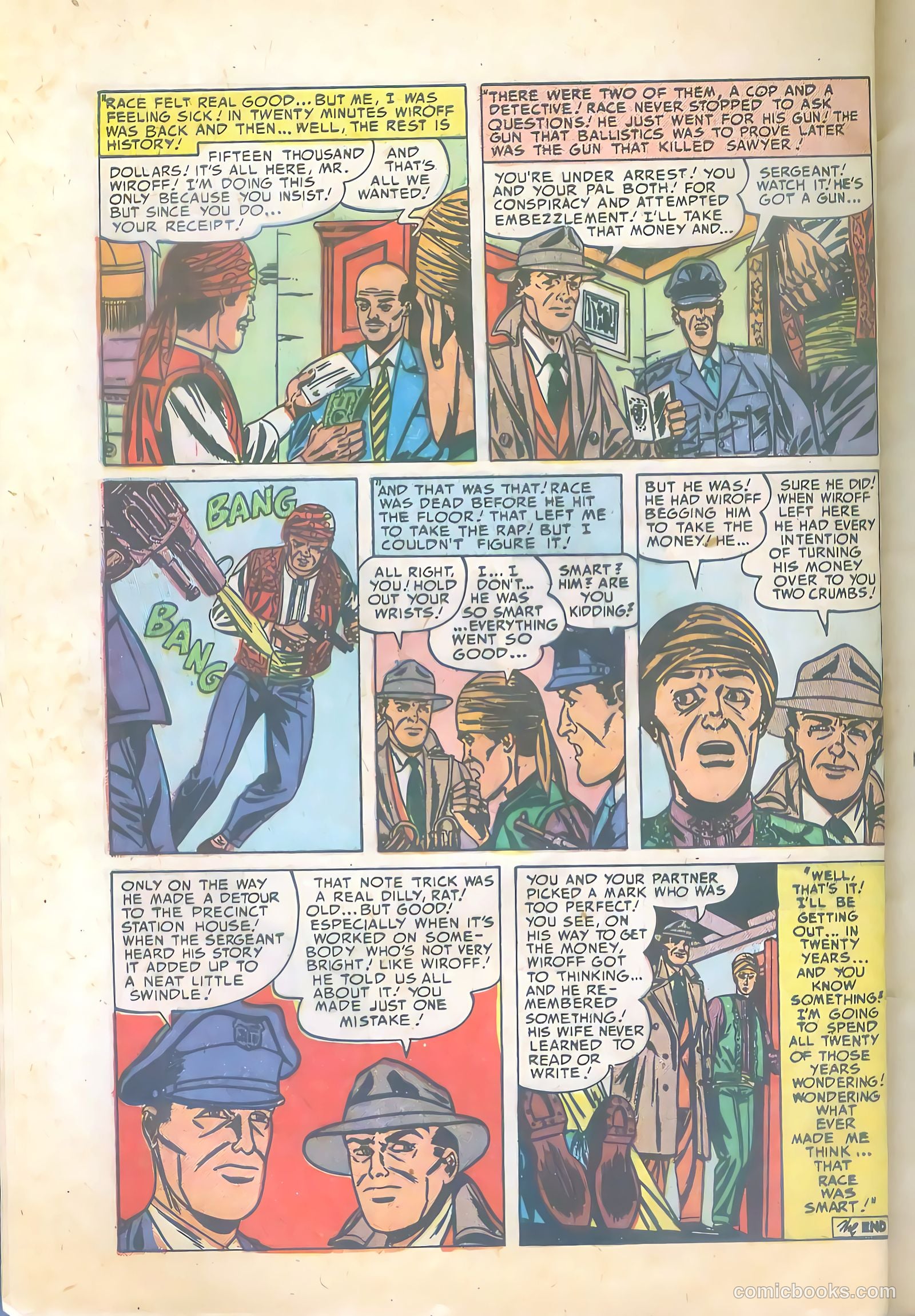 Justice Traps the Guilty #50 — page 32 of 36