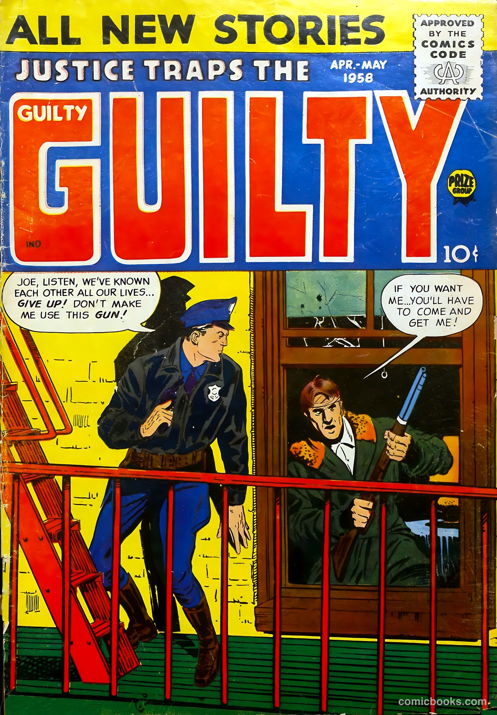 Justice Traps the Guilty #92 — page 1 of 38