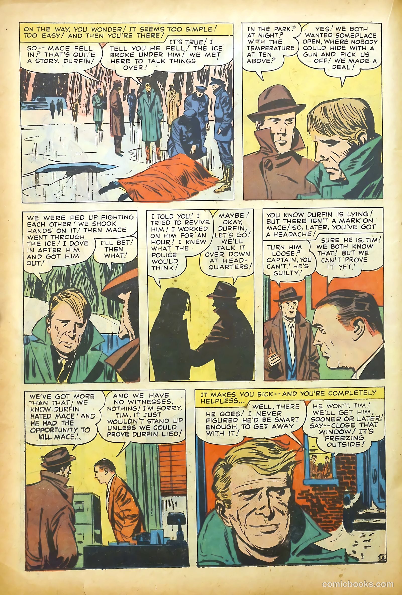 Justice Traps the Guilty #92 — page 22 of 38