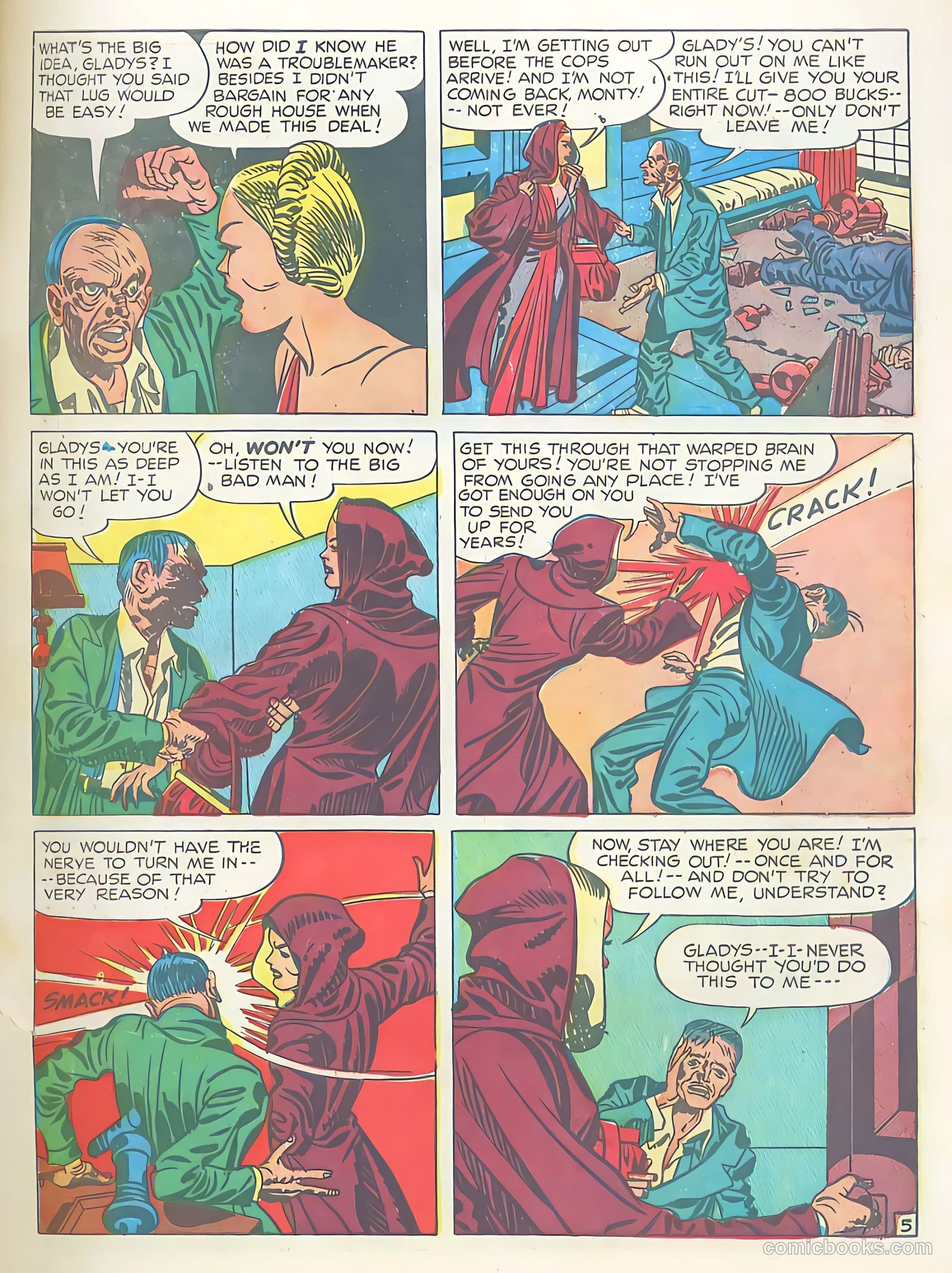 Justice Traps the Guilty #6 — page 9 of 52