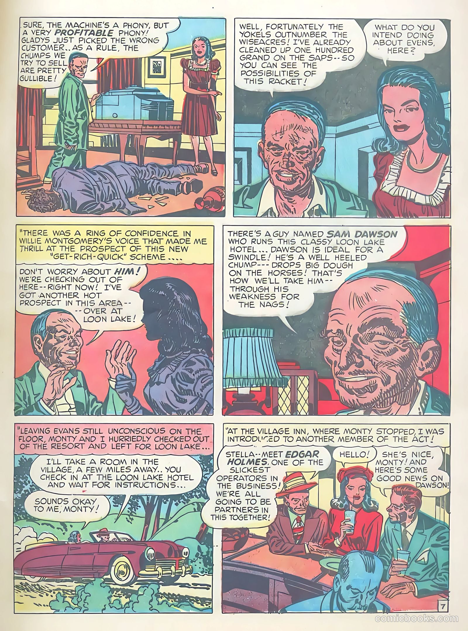 Justice Traps the Guilty #6 — page 11 of 52