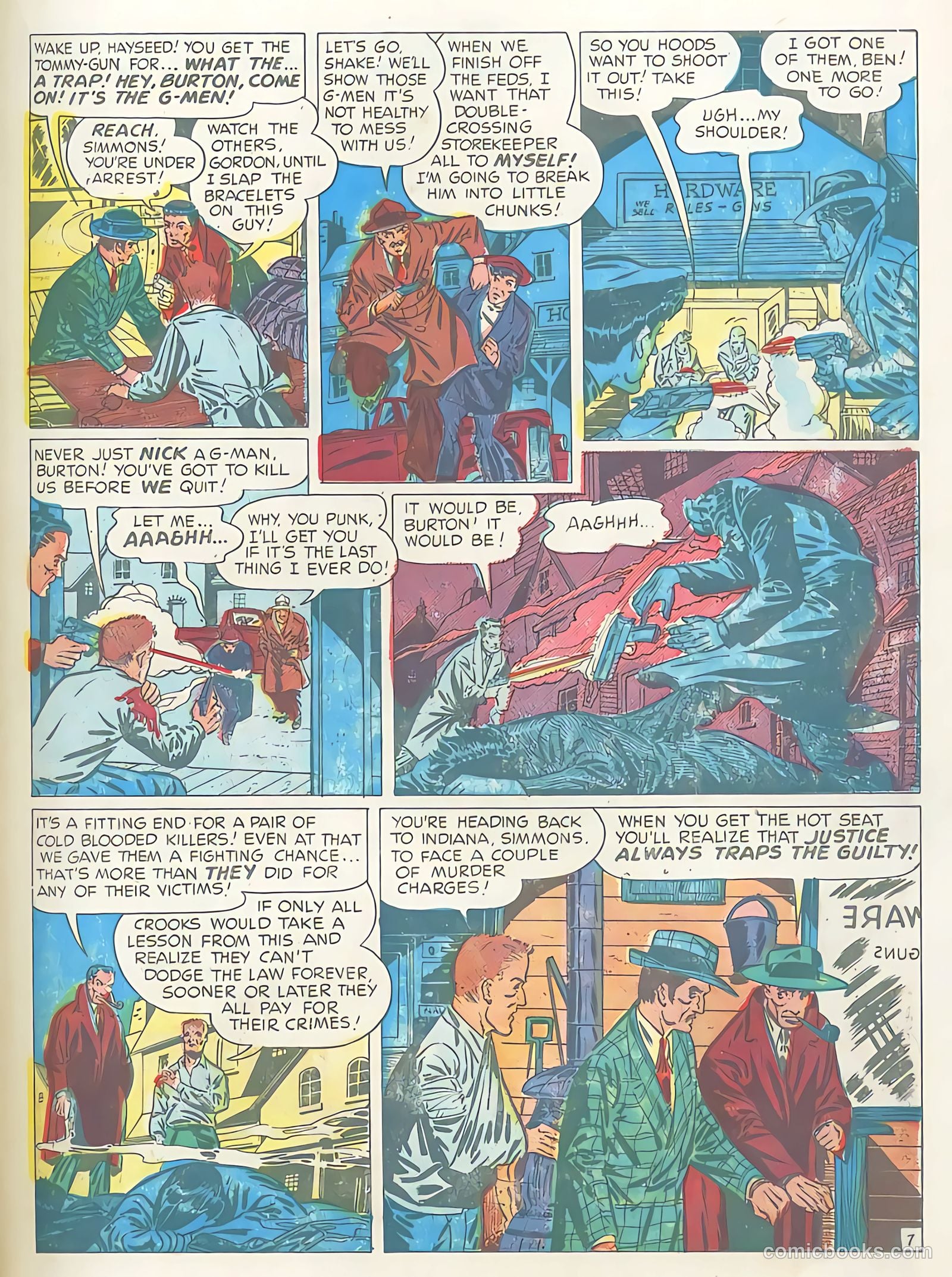 Justice Traps the Guilty #6 — page 33 of 52