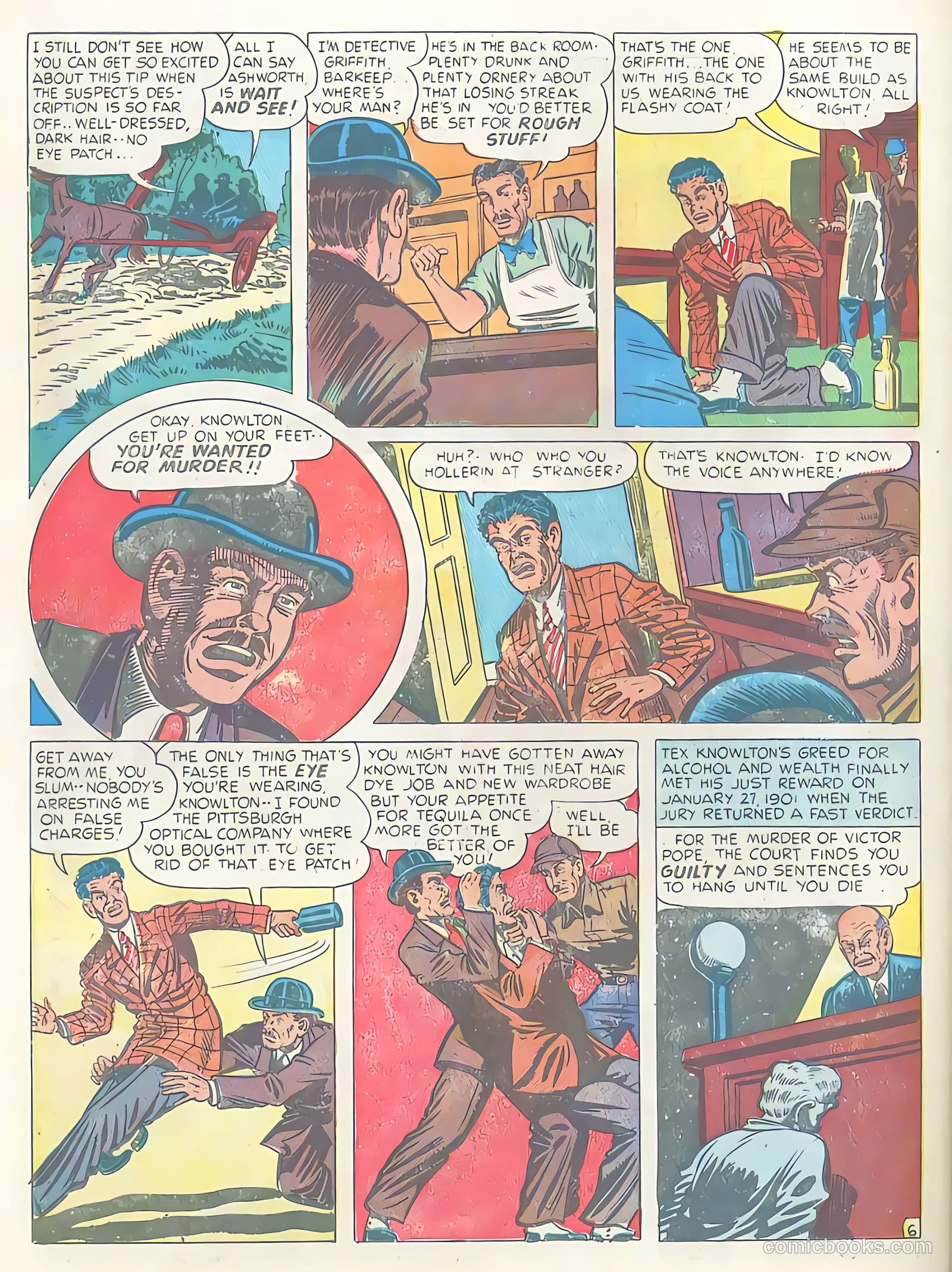 Justice Traps the Guilty #6 — page 42 of 52