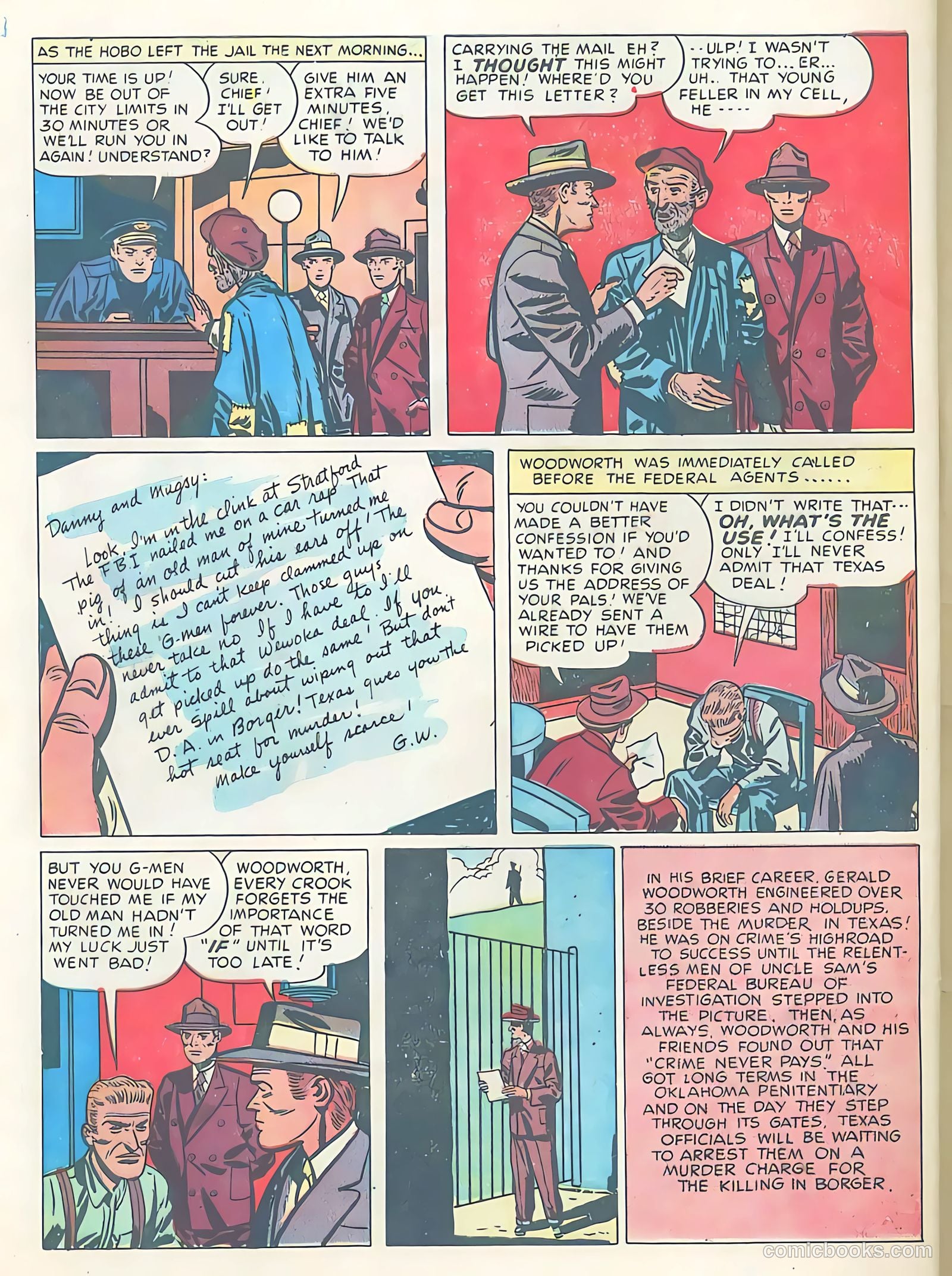 Justice Traps the Guilty #6 — page 50 of 52