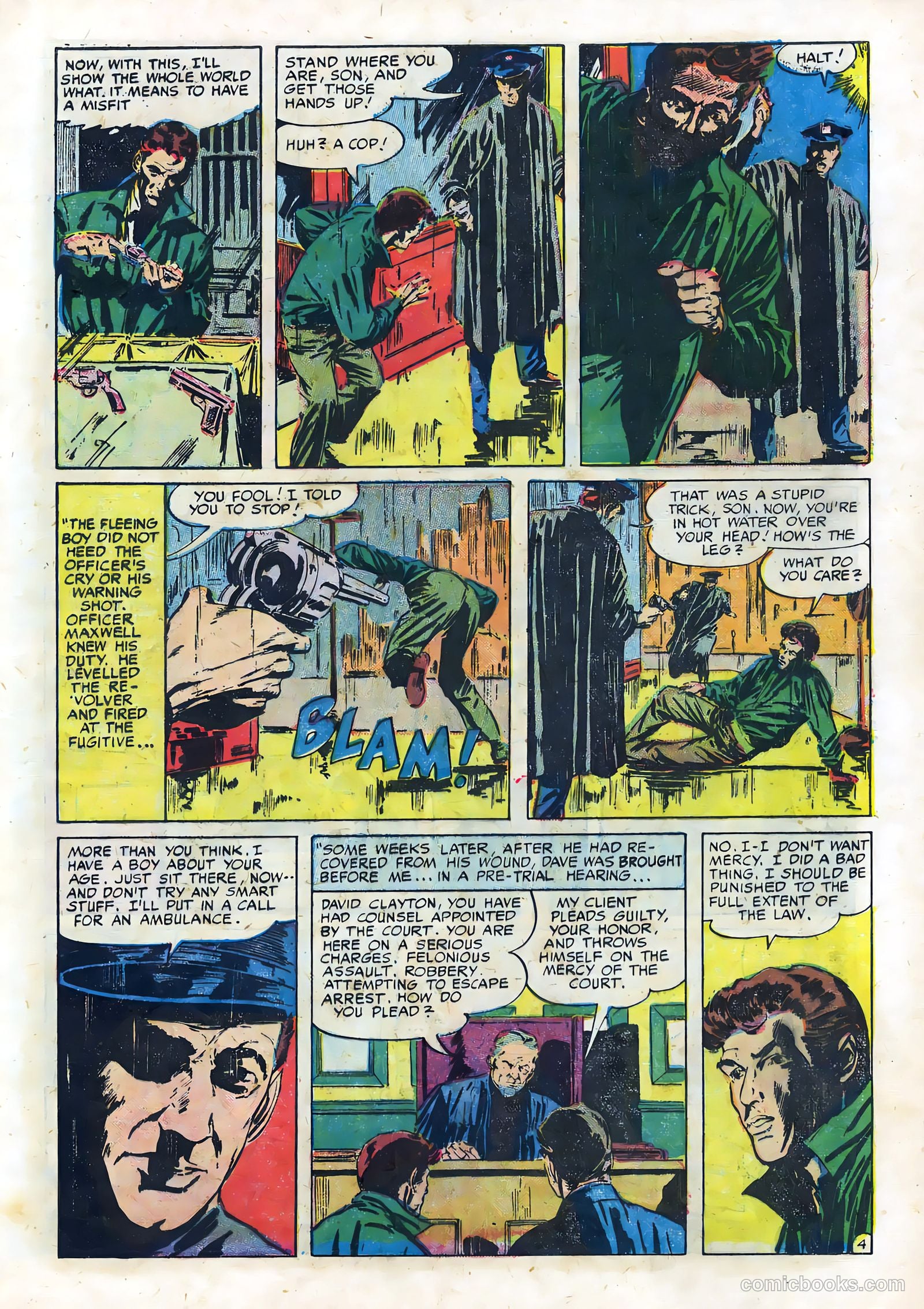 Justice Traps the Guilty #75 — page 17 of 36