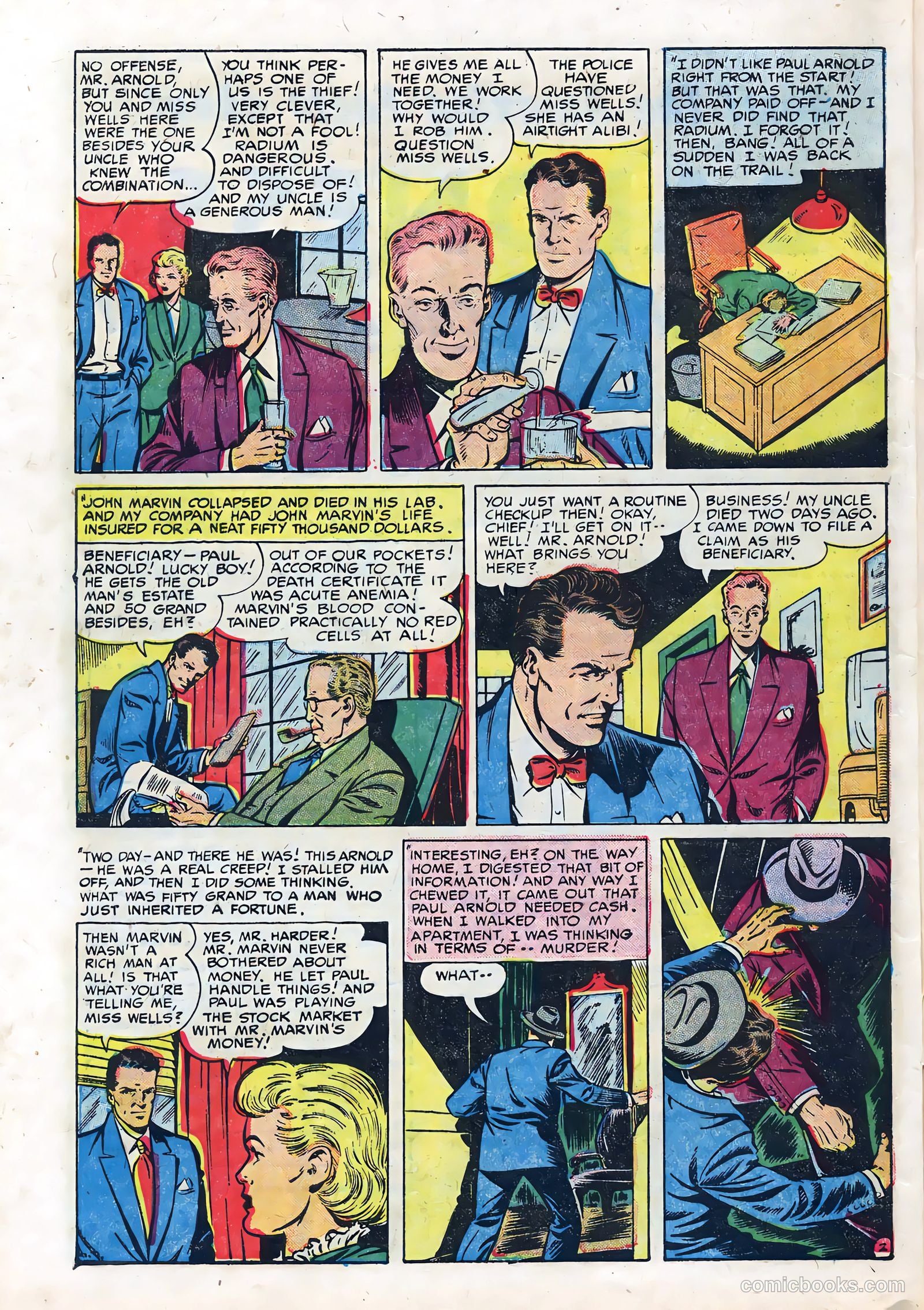 Justice Traps the Guilty #75 — page 30 of 36
