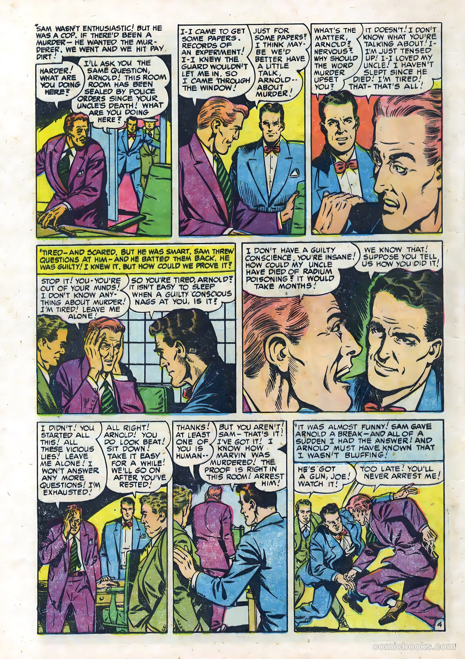 Justice Traps the Guilty #75 — page 32 of 36