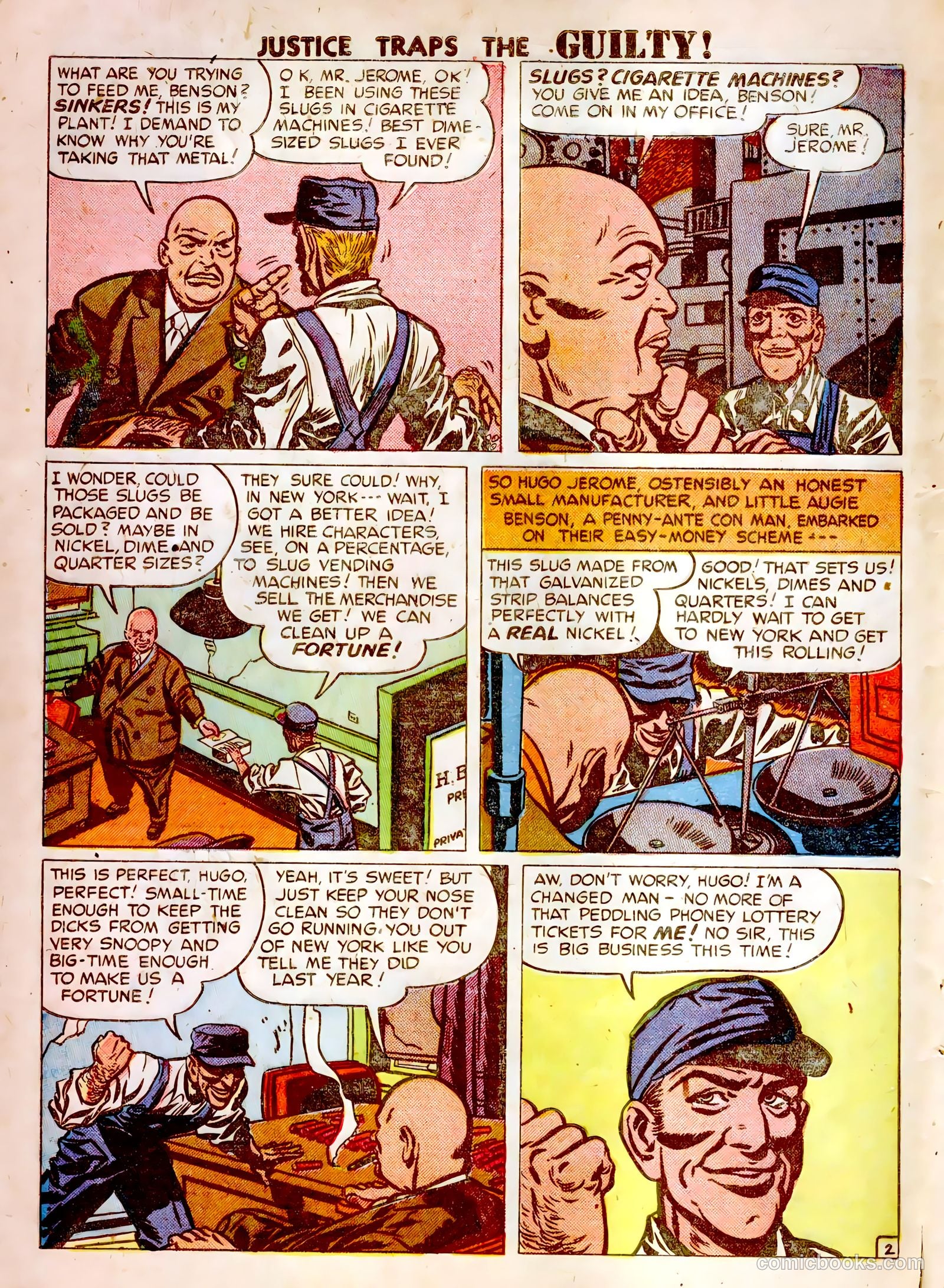 Justice Traps the Guilty #5 — page 42 of 52