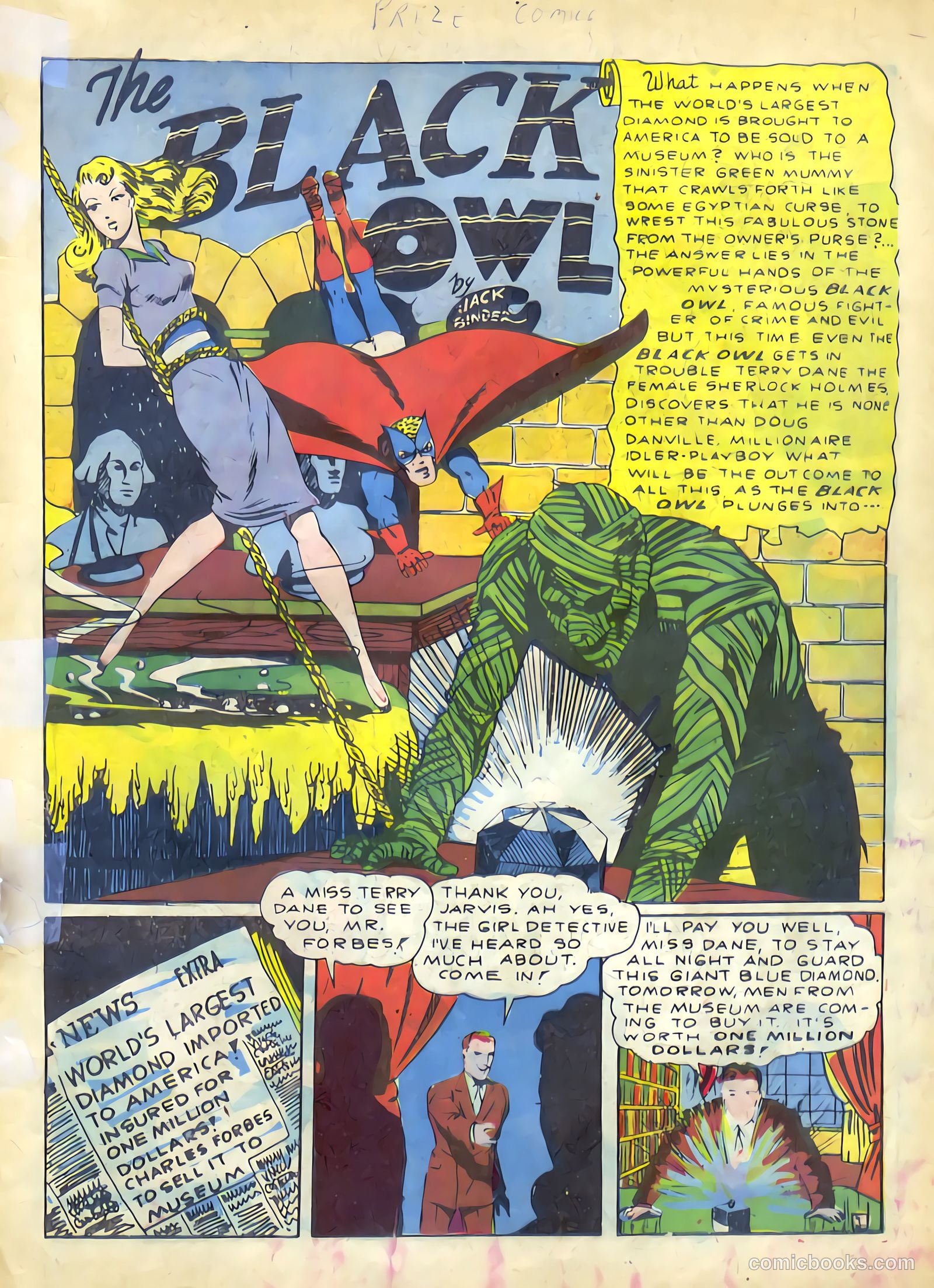 Prize Comics #20 — page 2 of 62