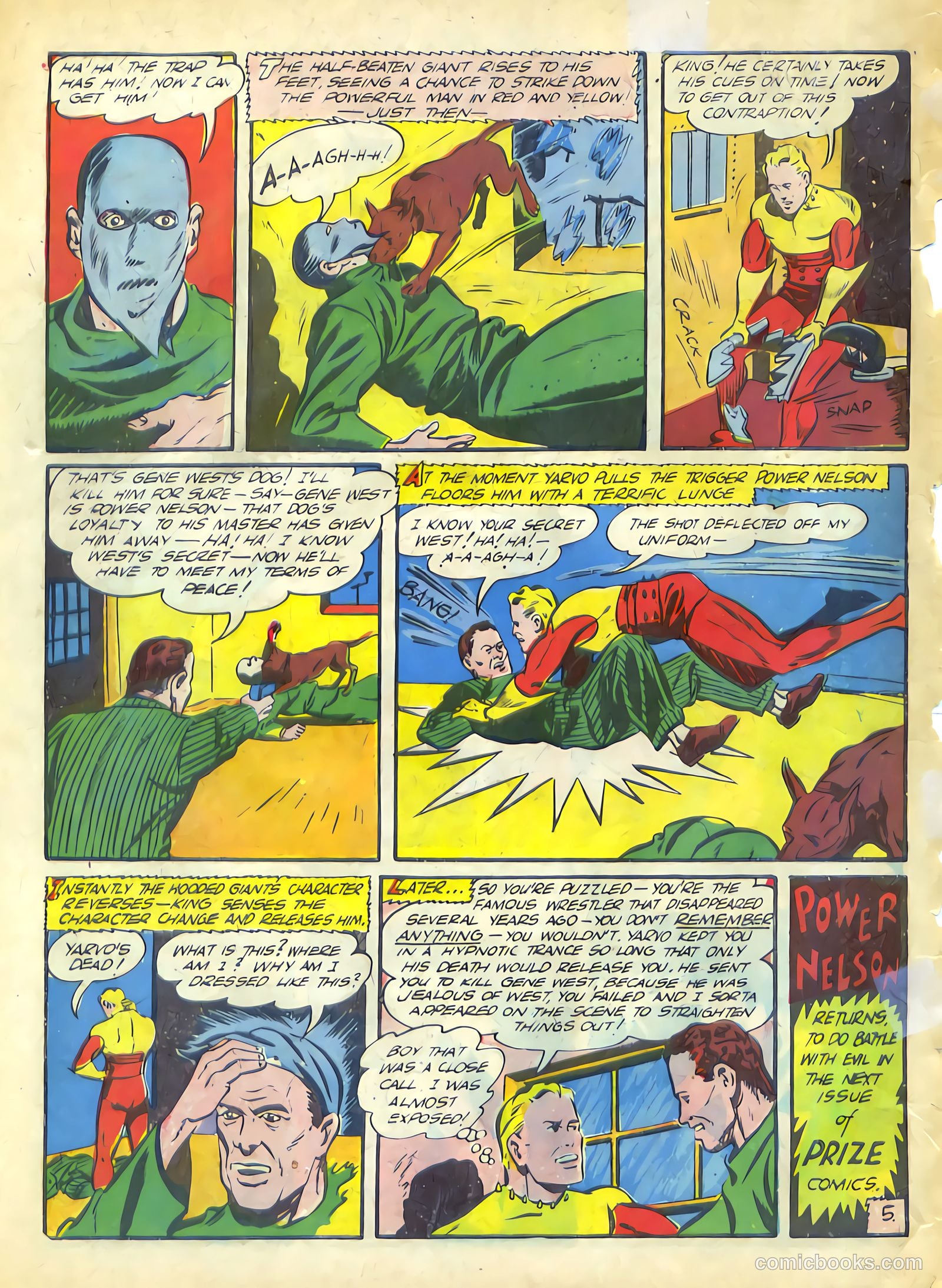 Prize Comics #20 — page 61 of 62
